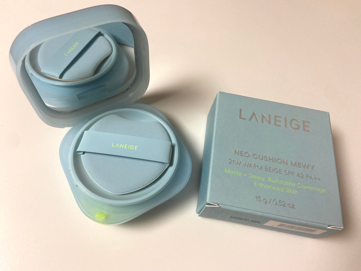 ラネージュ ネオクッション ミュイ /LANEIGE/クッションファンデーションを使ったクチコミ(2枚目)