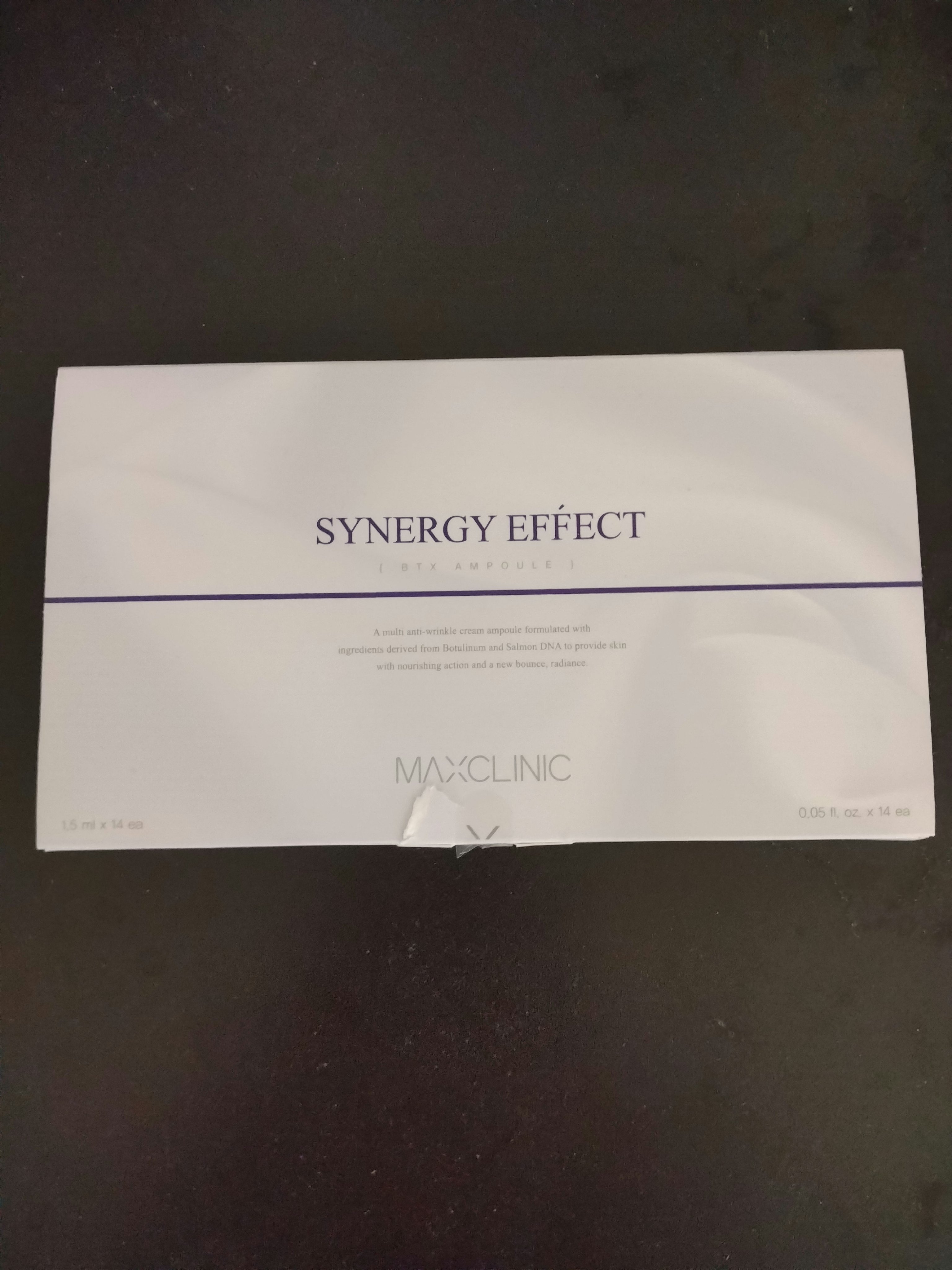 「シナジーエフェクト BTXアンプル」は、韓国のスキンケアブランド「シナジーエフェクト（Synergy Effect）」が提供する高機能な美容アンプルです。この製品は、主に肌のハリや弾力を向上させ、エイジングケアを目的として設計されています