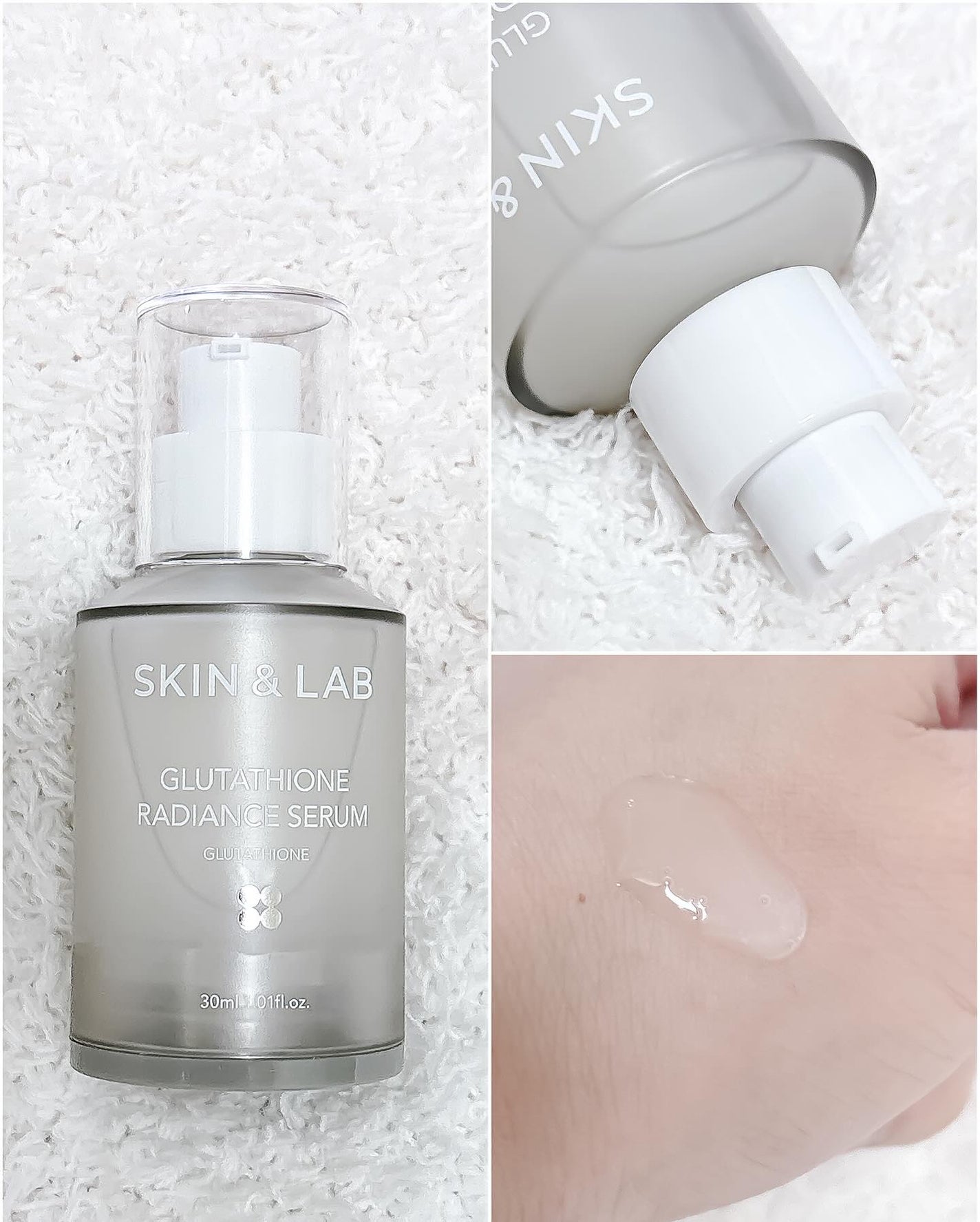 グルタチオンラディアンスセラム/SKIN&LAB/美容液を使ったクチコミ(4枚目)