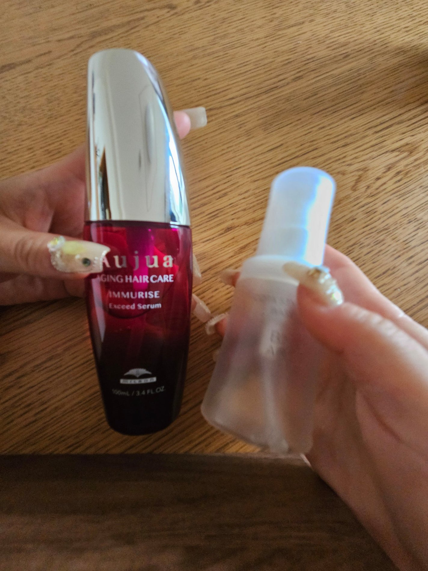 イミュライズ エクシードセラム/オージュア/ヘアオイルを使ったクチコミ(2枚目)