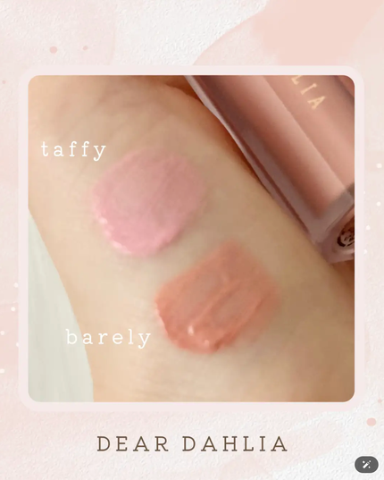 ペタルドロップリキッドブラッシャー/DEAR DAHLIA/リキッドチークを使ったクチコミ(2枚目)
