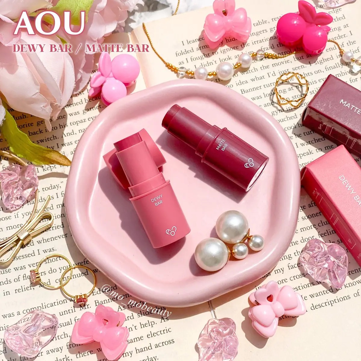 DEWY BAR/AOU/ジェル・クリームチークを使ったクチコミ（1枚目）