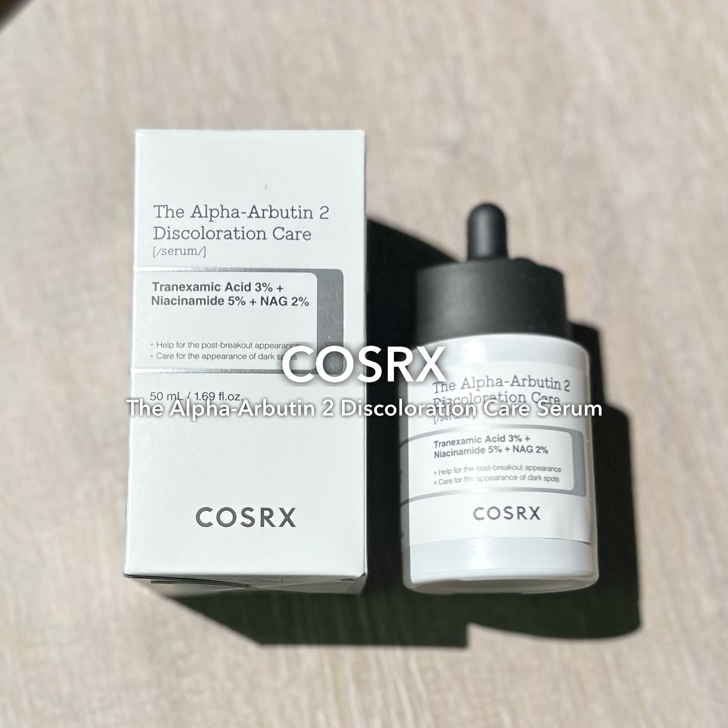 RXザ・アルファアルブチン2 ニキビ跡ケアセラム/COSRX/美容液を使ったクチコミ（1枚目）