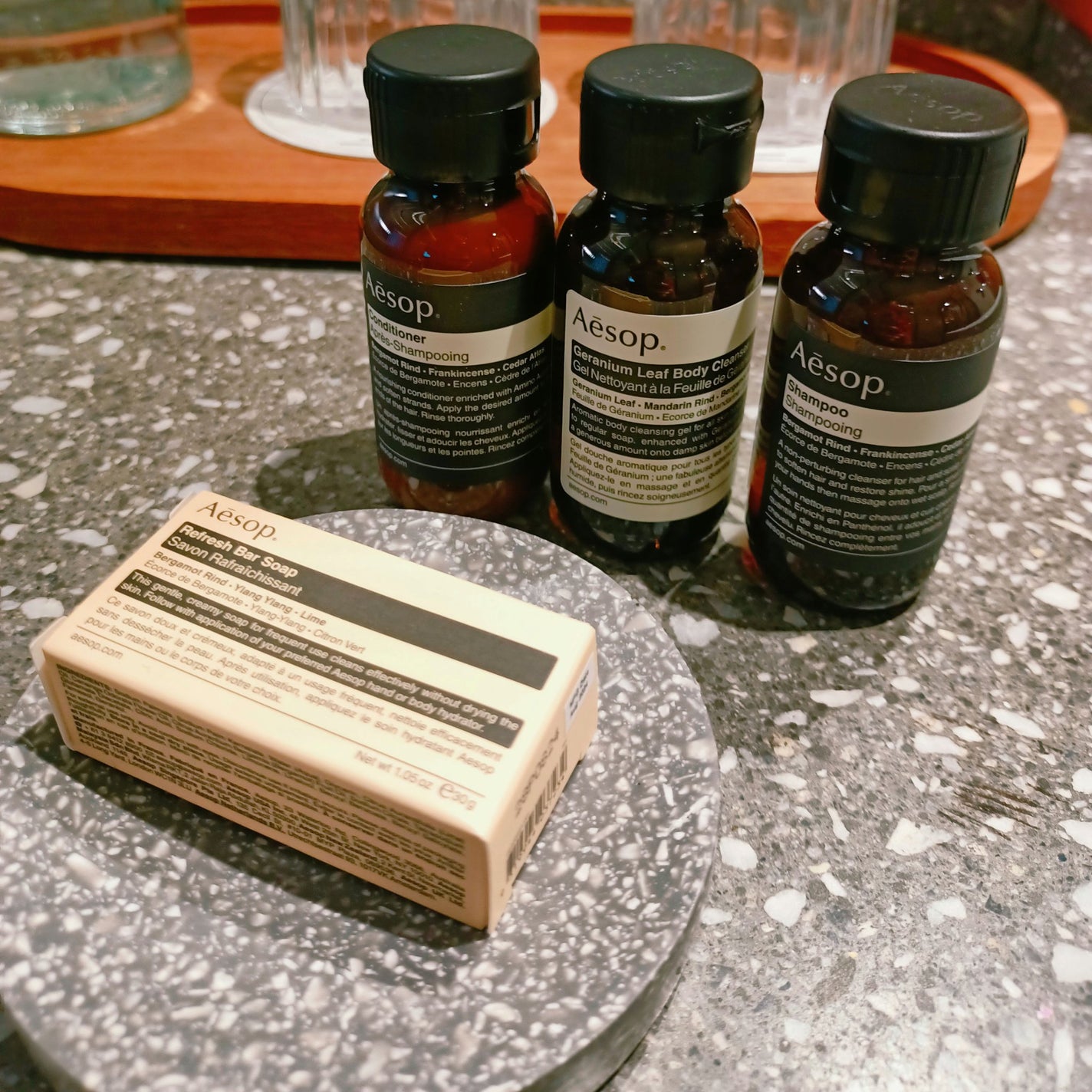 ゼラニウム ボディクレンザー/Aesop/ボディソープを使ったクチコミ(1枚目)