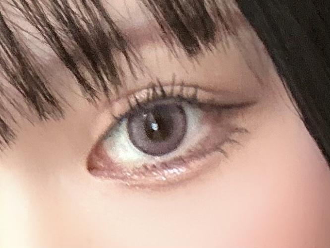 描くふたえアイライナー/CEZANNE/リキッドアイライナーを使ったクチコミ（3枚目）