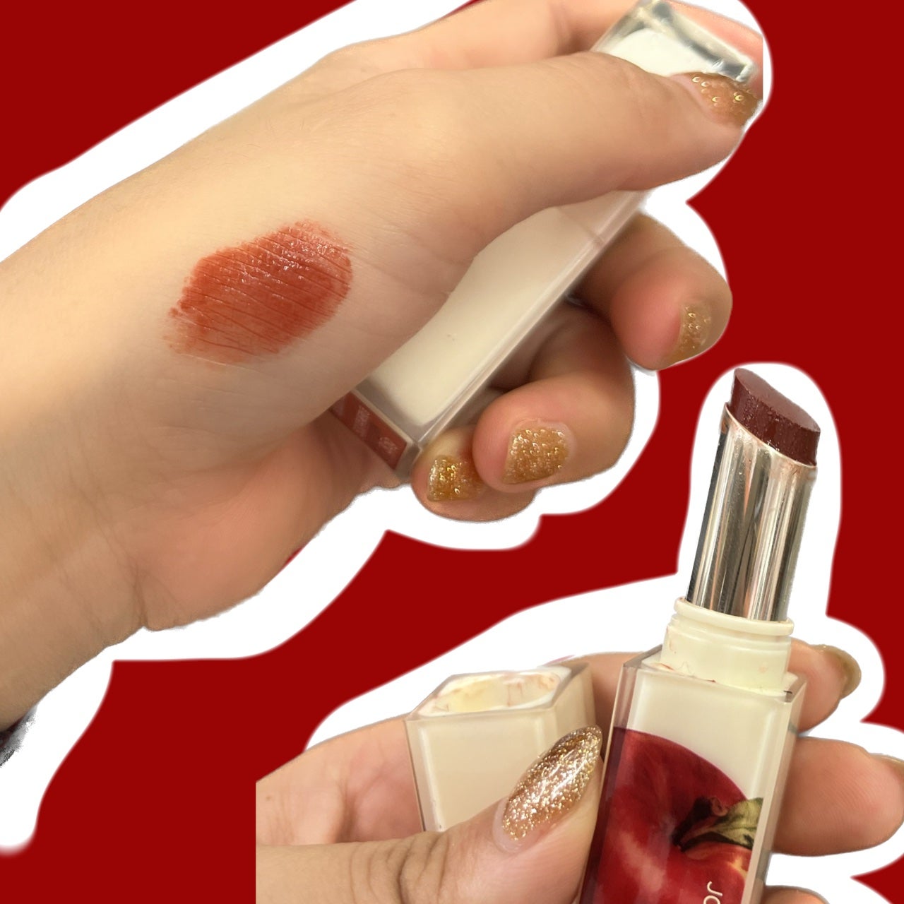 *み。フォロバ100* on LIPS 「見た目がかわいい!色も可愛い!つやつやjuicy‼︎🍎SHEI..」(2枚目)