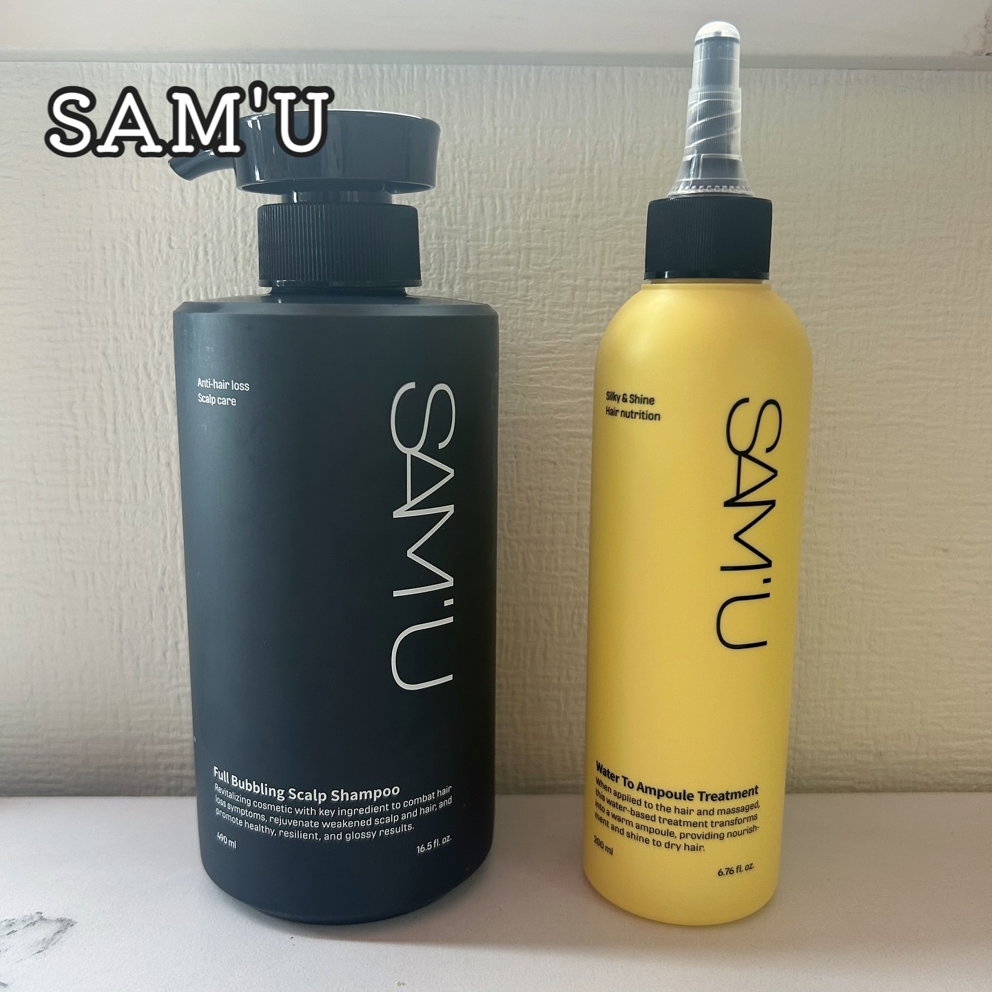 SAM'U ウォータートゥーアンプルトリートメントのクチコミ「@sam_u_jp 様のアンバサダーとしての活動です💭
𓂃𓂃𓂃𓂃𓂃𓂃𓂃𓂃𓂃𓂃𓂃𓂃
𓏸フルバブリ.....」（1枚目）