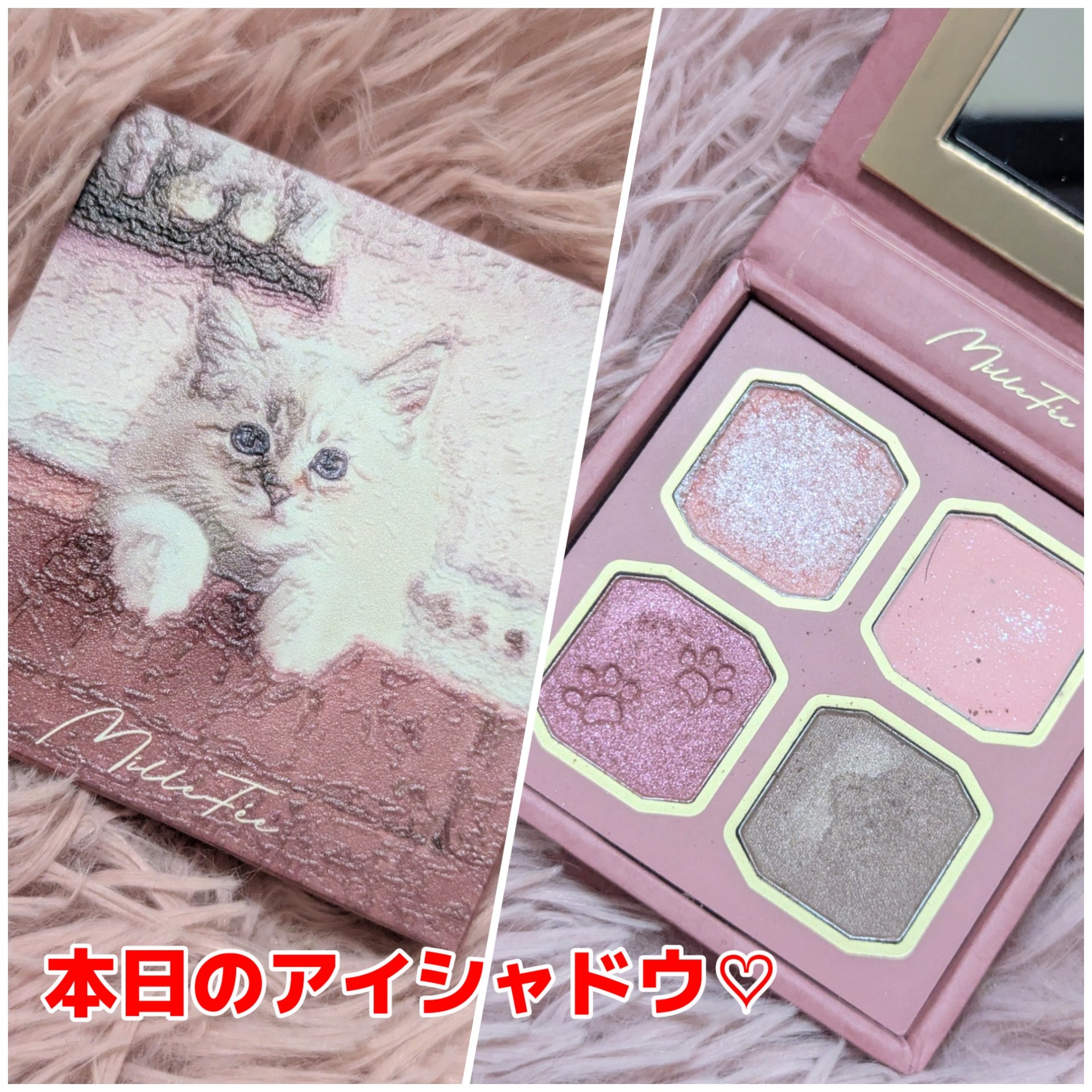 マイキティアイパレット/MilleFée/アイシャドウパレットを使ったクチコミ（1枚目）