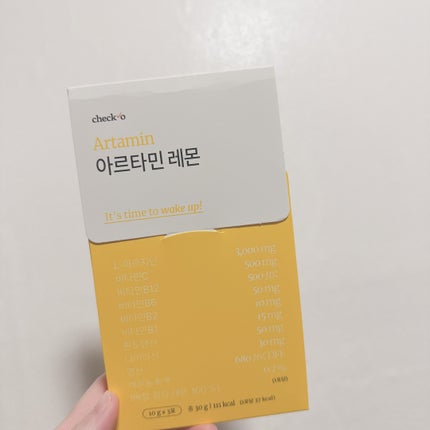 チェックオー アルタミン レモン/checko/健康サプリメントの画像