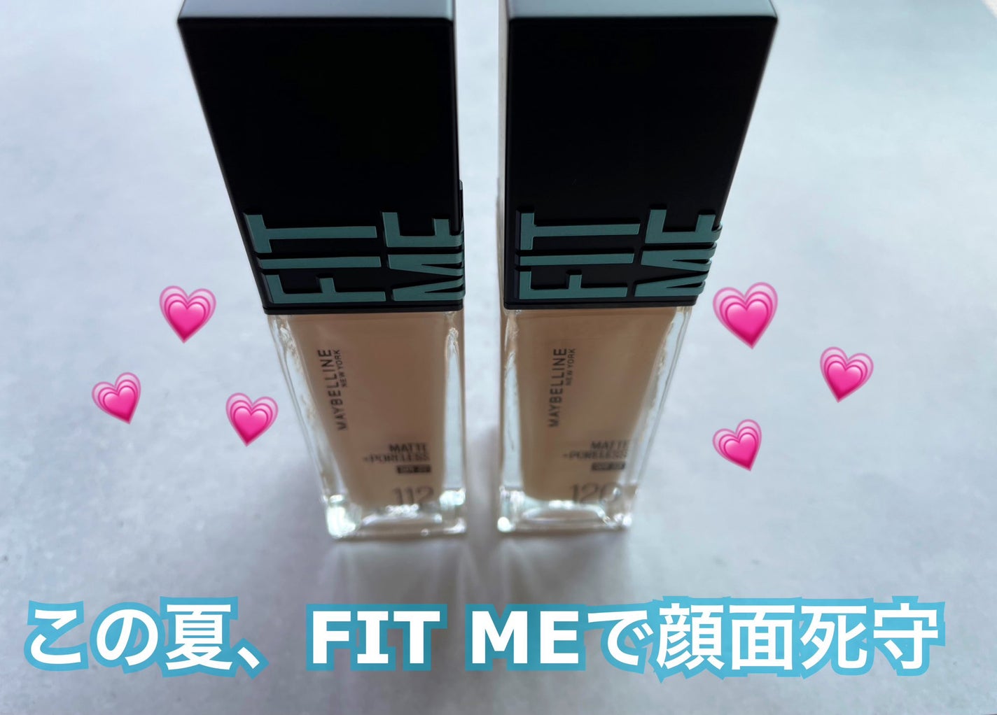 フィットミー リキッドファンデーション R/MAYBELLINE NEW YORK/リキッドファンデーションを使ったクチコミ(1枚目)