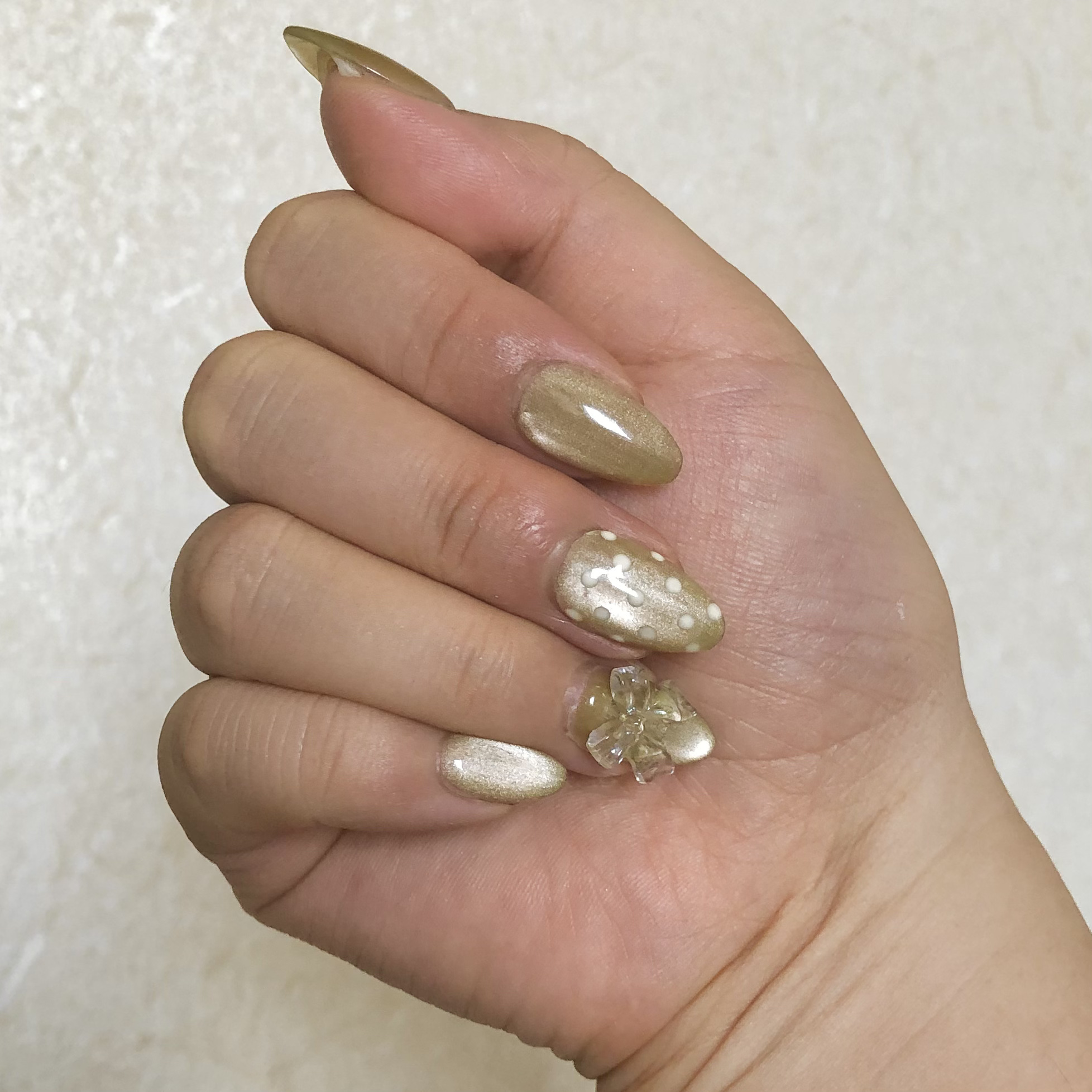 5ミクロンマグネット/ネイル工房/ジェルネイルを使ったクチコミ（1枚目）