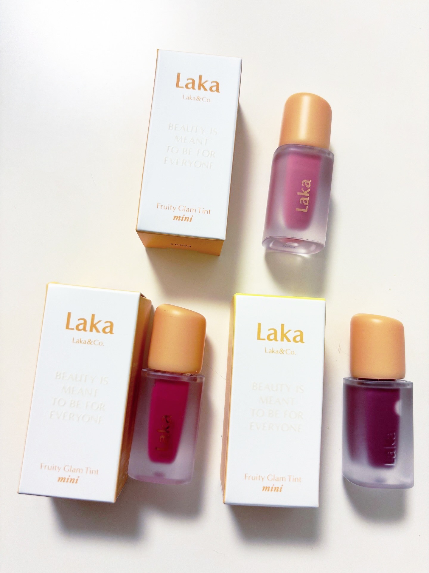 フルーティーグラムティント/Laka/リップティントを使ったクチコミ（1枚目）