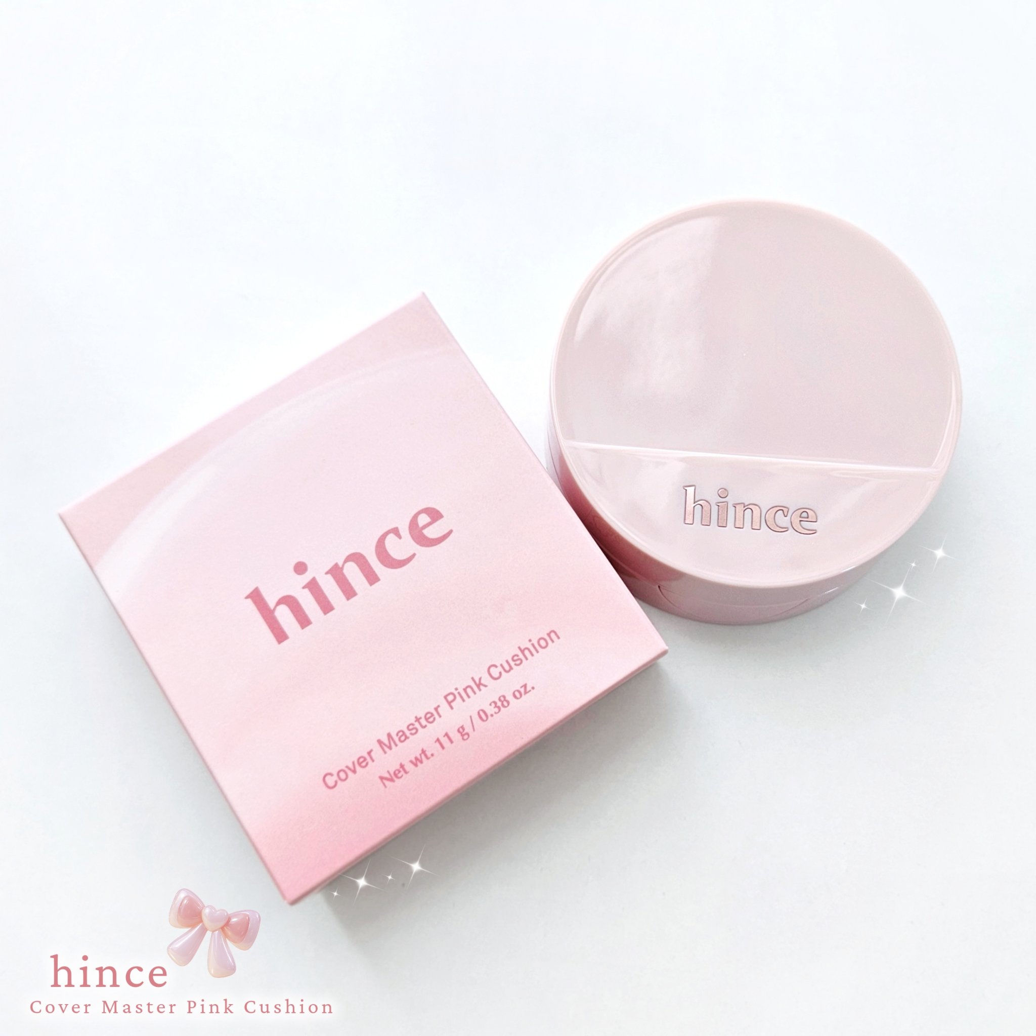 カバーマスターピンククッション/hince/クッションファンデーションを使ったクチコミ（2枚目）