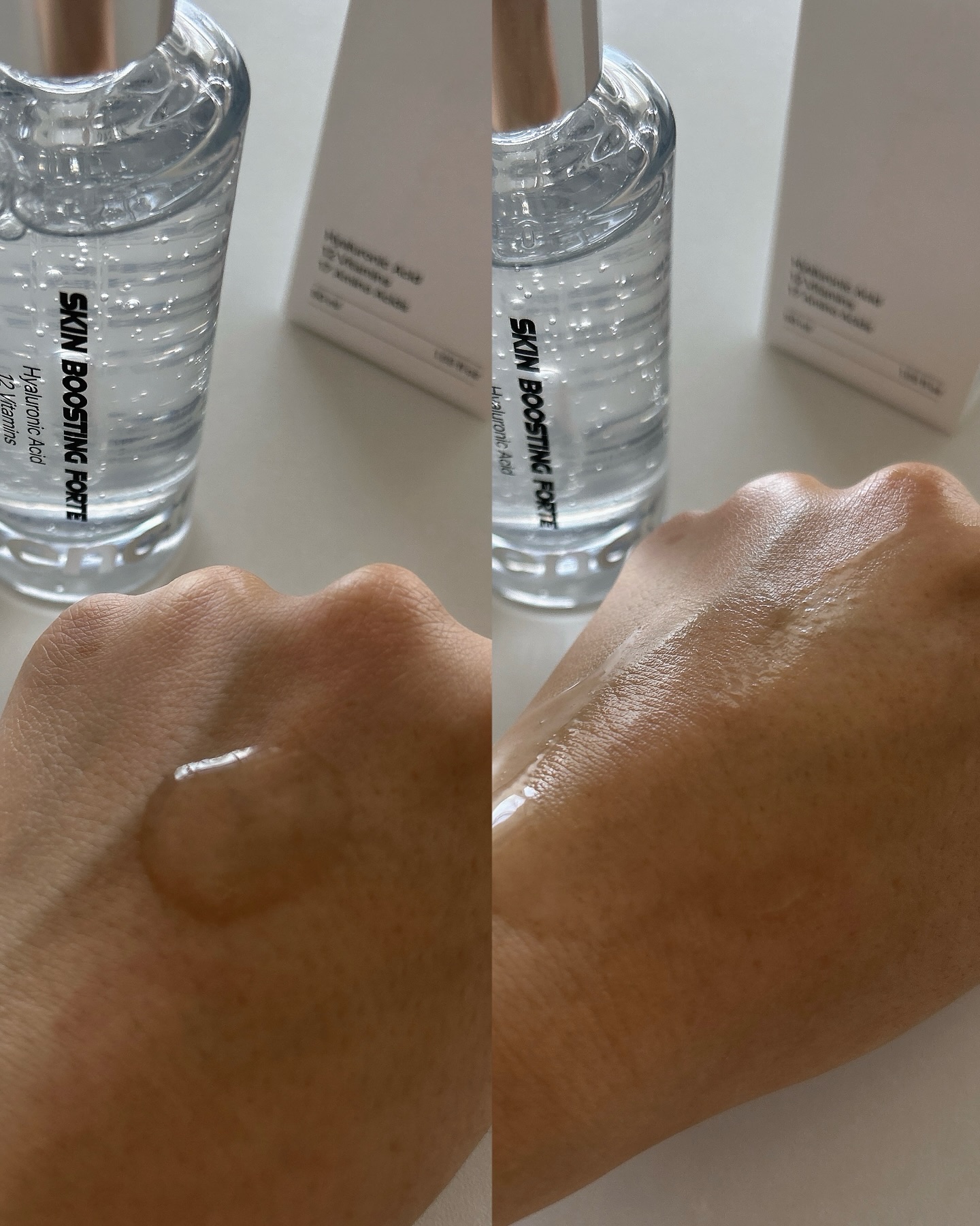 スキンブースティングフォルテセラム/essenciel/美容液を使ったクチコミ（3枚目）