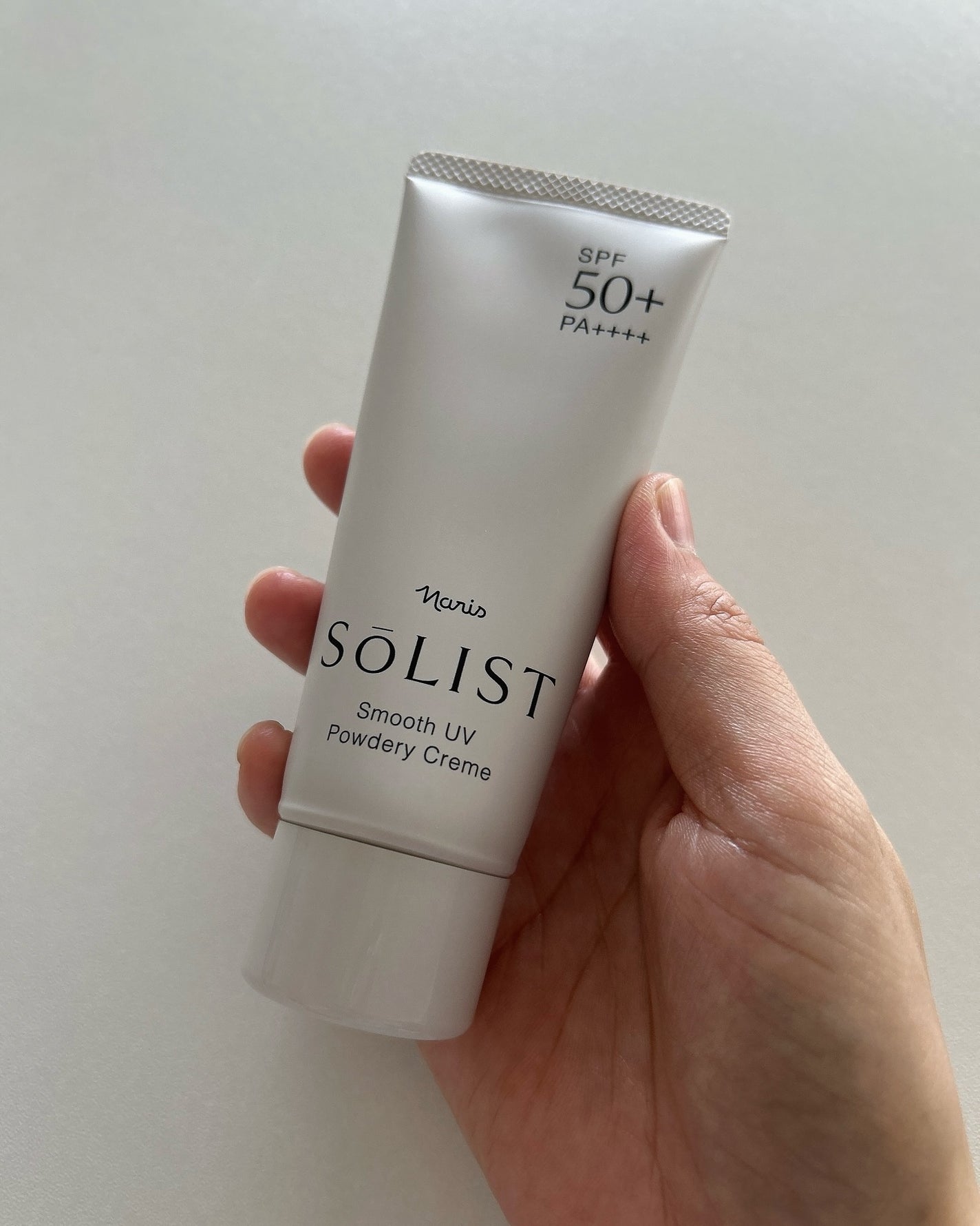 ソリスト スムースUV パウダリークリーム/ナリス化粧品/日焼け止めクリームを使ったクチコミ(3枚目)