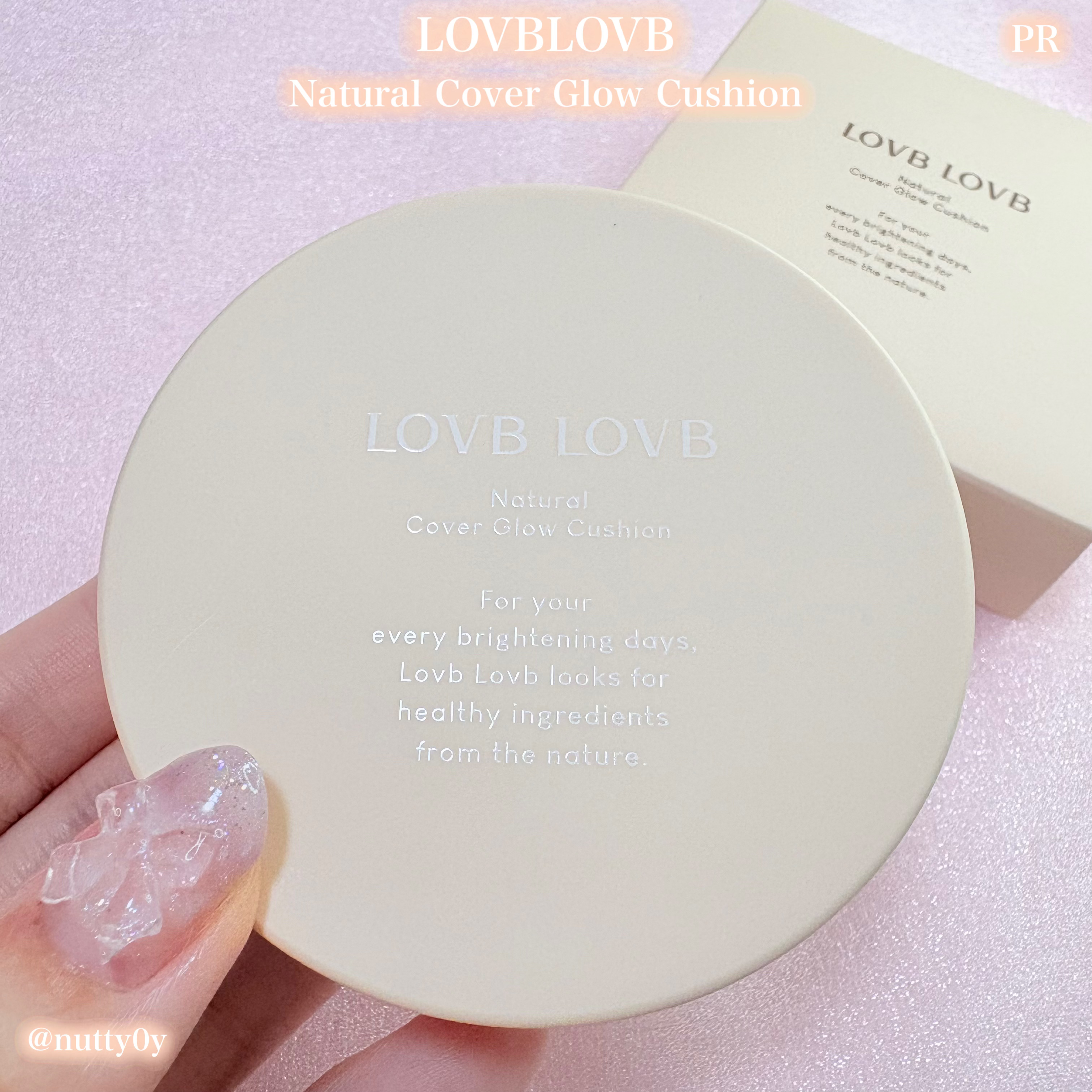 クッションファンデーション 21N Light Beige/LOVB LOVB/クッションファンデーションを使ったクチコミ（1枚目）