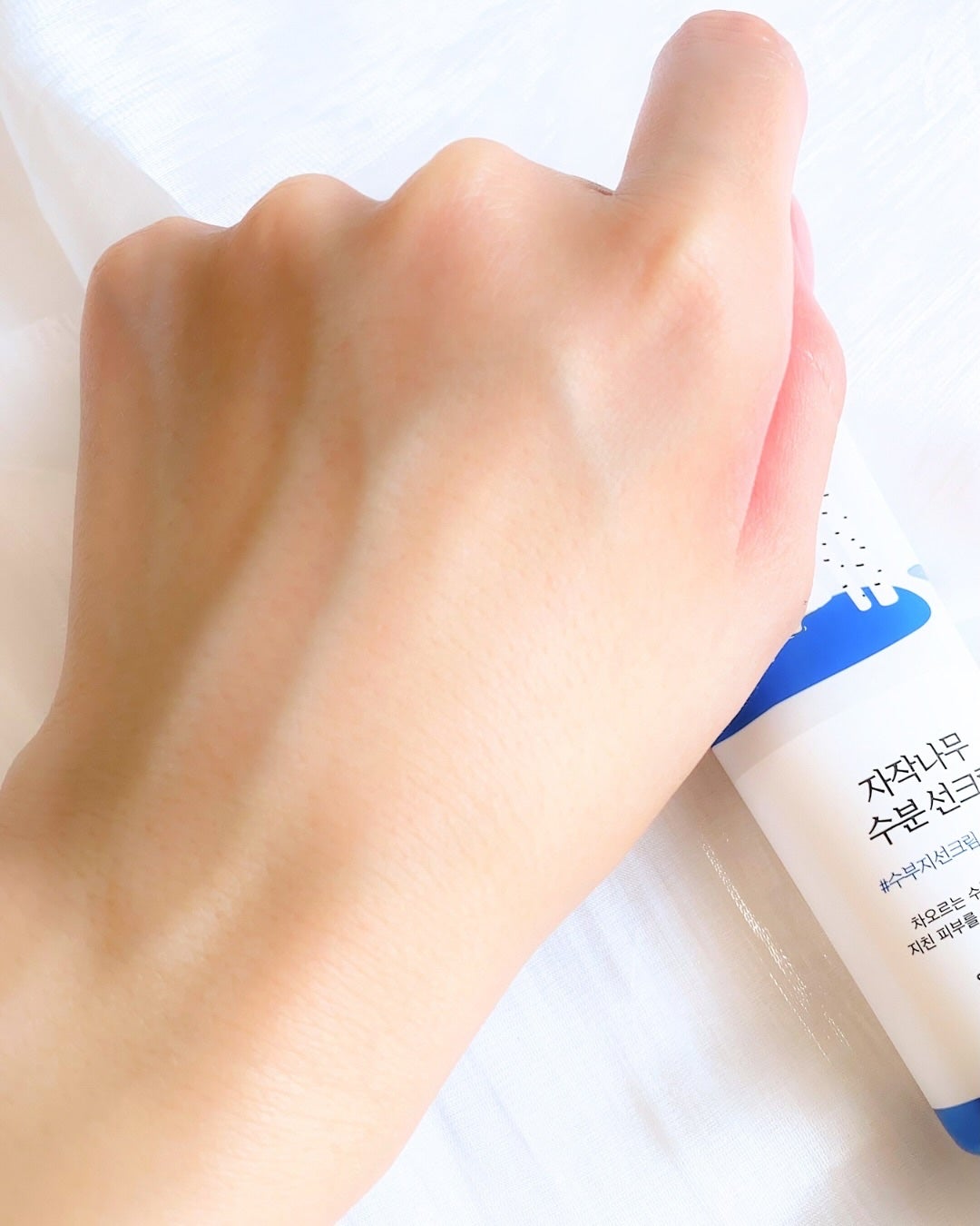 白樺水分uvクリーム/ROUND LAB/日焼け止めクリームを使ったクチコミ(4枚目)