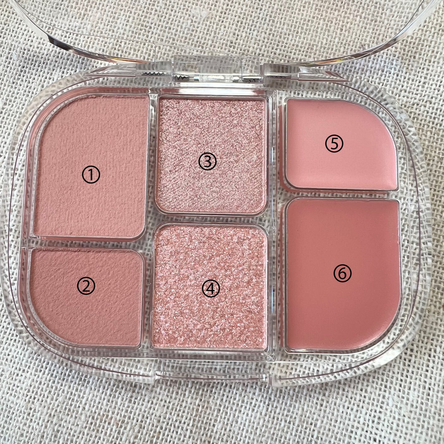 ソフトシアーマルチパレット/wakemake/アイシャドウパレットを使ったクチコミ(3枚目)