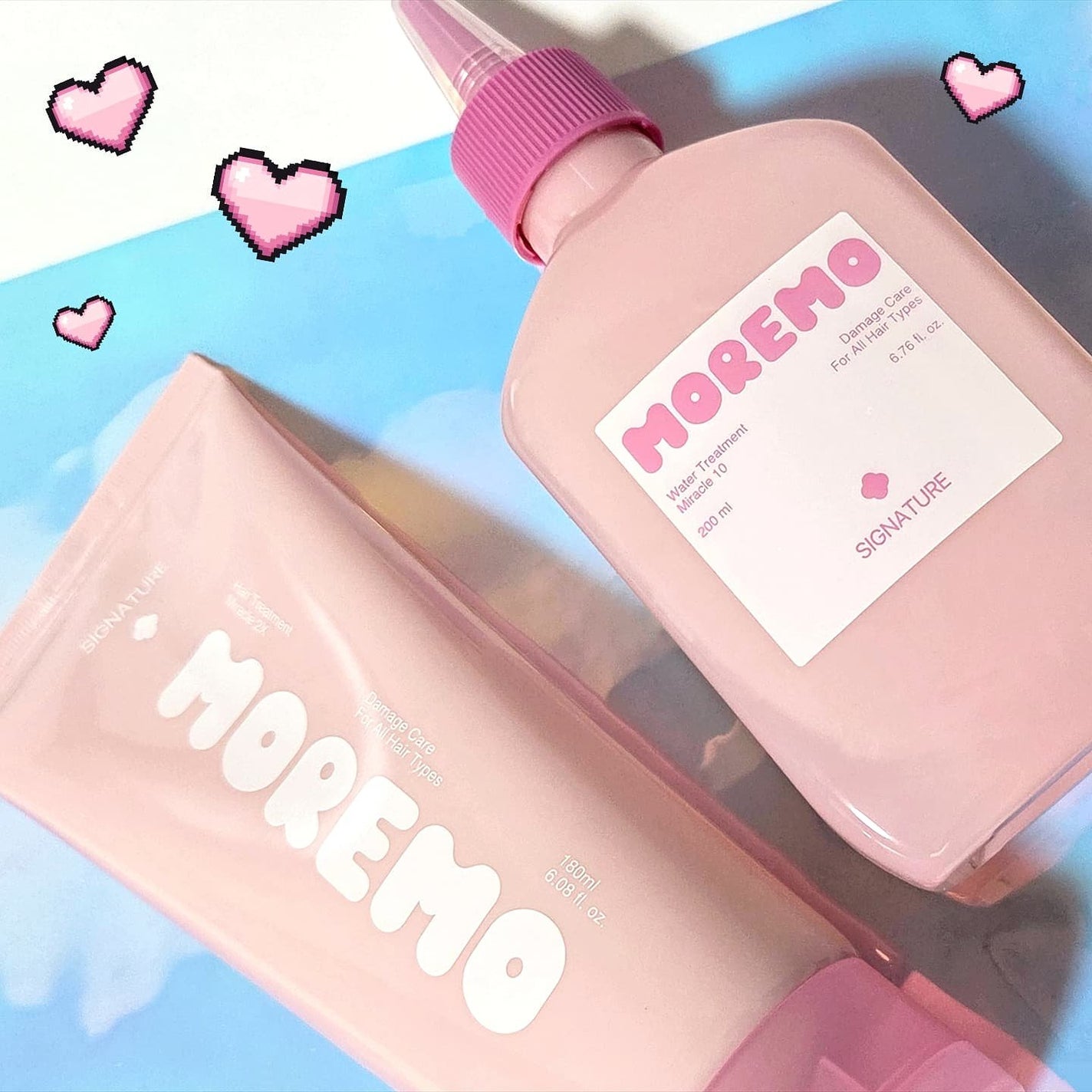 ウォータートリートメントミラクル10/moremo/洗い流すヘアトリートメントを使ったクチコミ(1枚目)