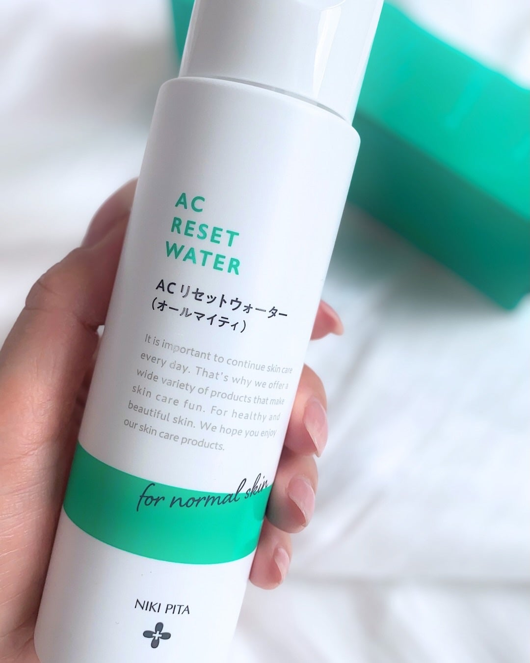 AC リセットウォーター/NIKI PITA/拭き取り化粧水を使ったクチコミ(2枚目)