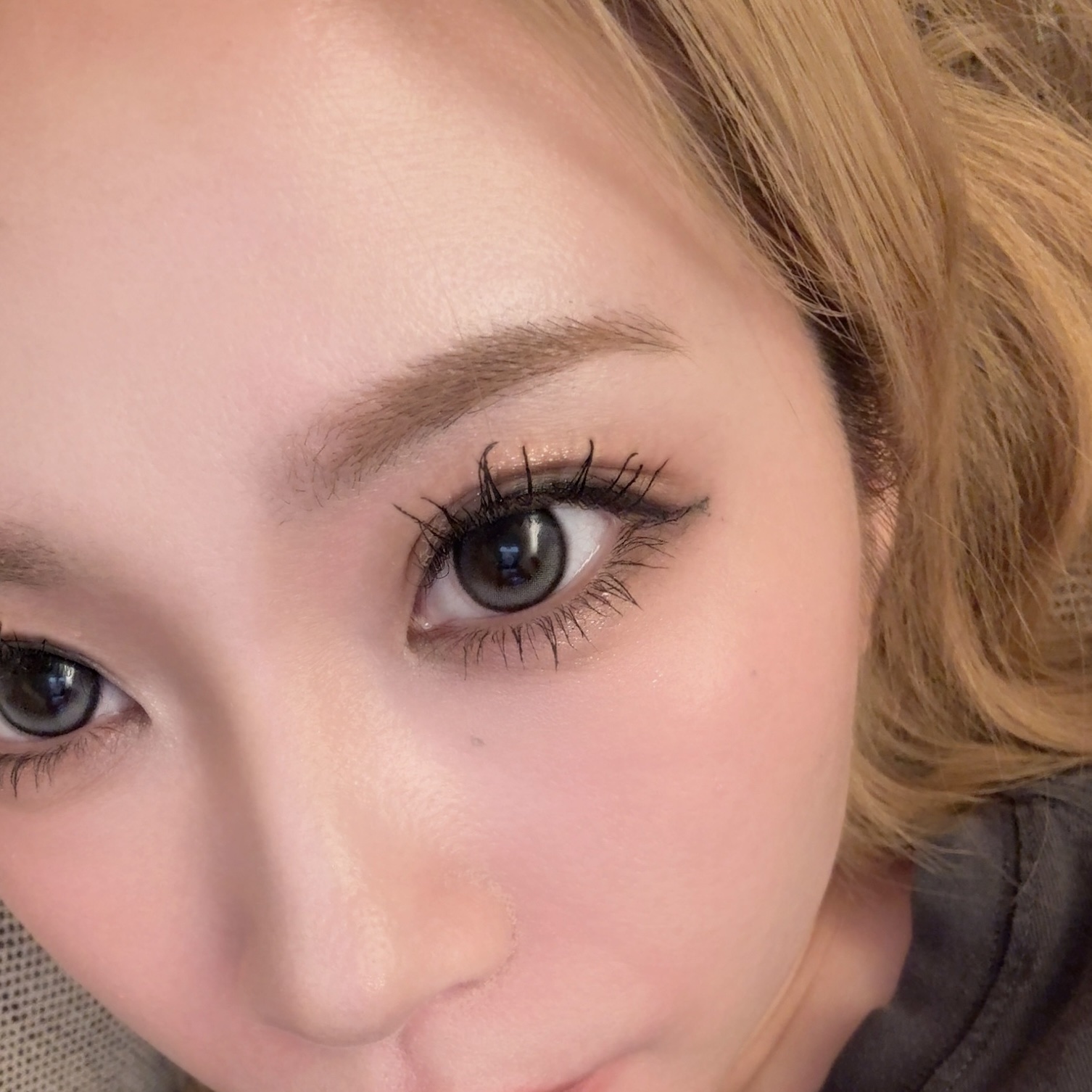 RIARIA 1day アリアグレー/RIARIA/ワンデー（１DAY）カラコンを使ったクチコミ（1枚目）