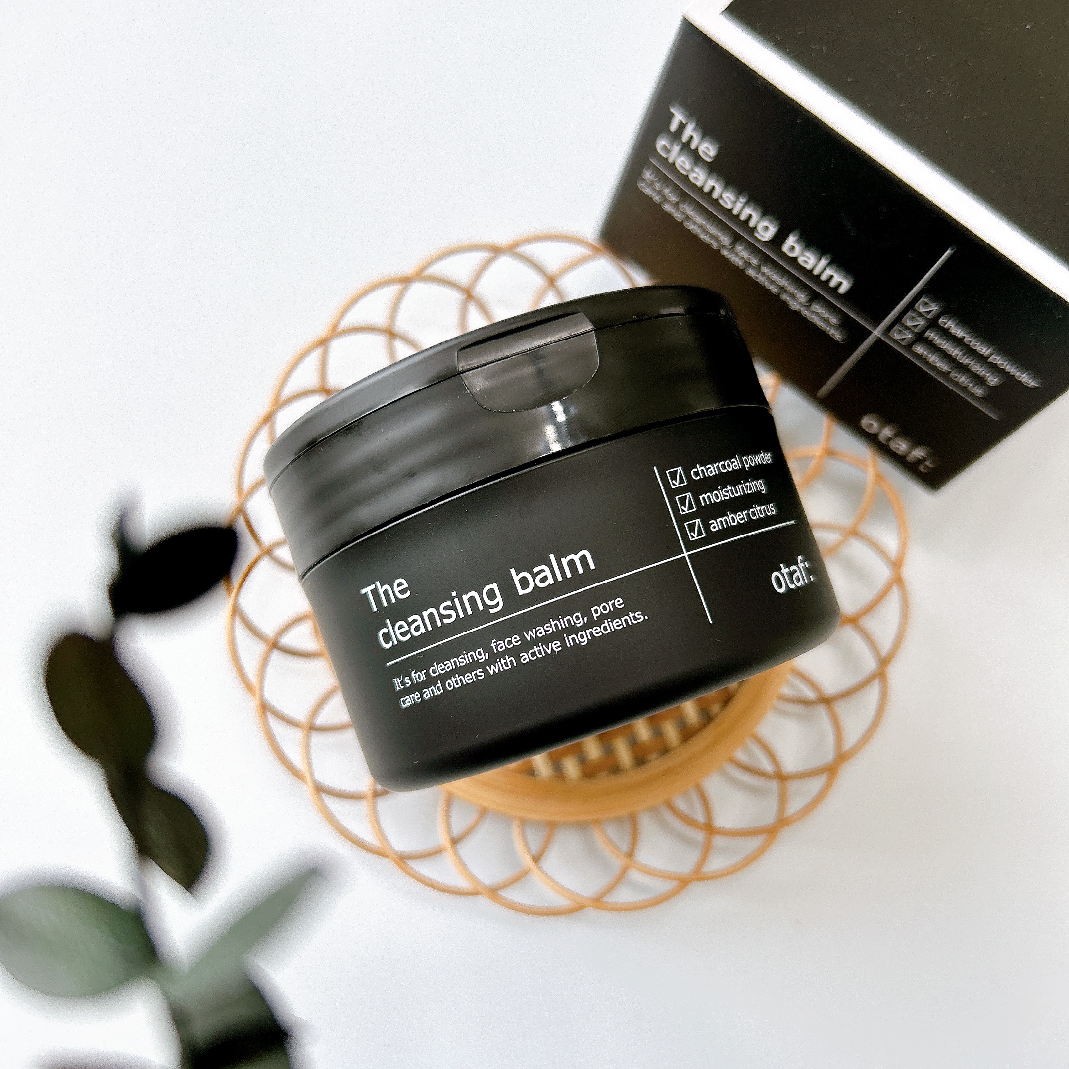 オトアフ クレンジングバーム (ブラック) /otaf:/クレンジングバームを使ったクチコミ（1枚目）