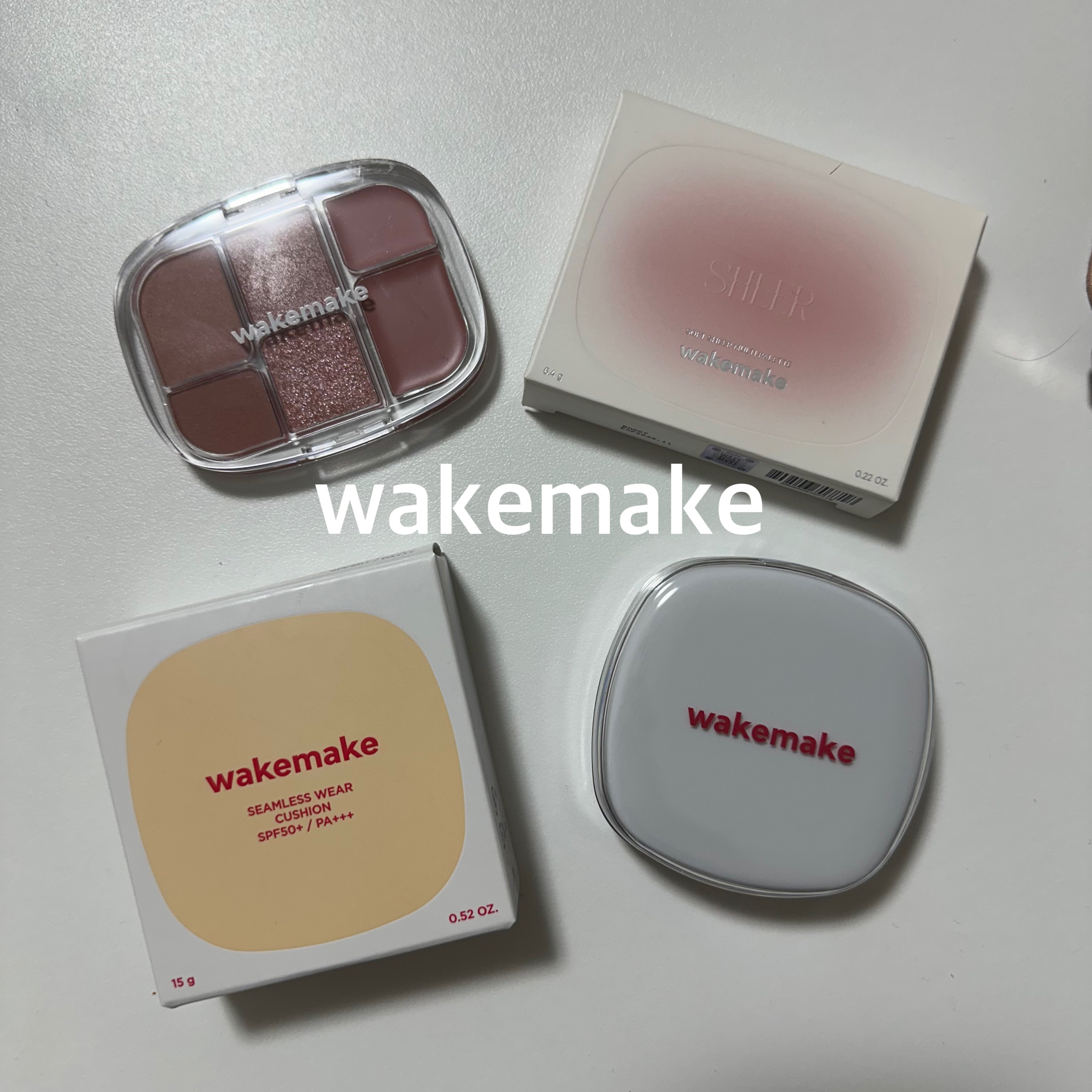 🩰WAKEMAKEでつくる素肌感メイク🕊️

#pr

✔️シームレスウェアクッション 22N
軽やかなつけ心地で、
まるで素肌みたいな仕上がり。
気になる色ムラや赤みも
ファンデを塗ることで
自然にカバーしてくれます！
肌なじみ抜群の