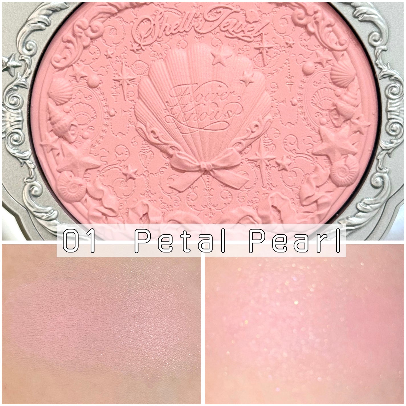 シェルズジュエルコレクション サテンチーク/FlowerKnows/パウダーチークを使ったクチコミ(3枚目)