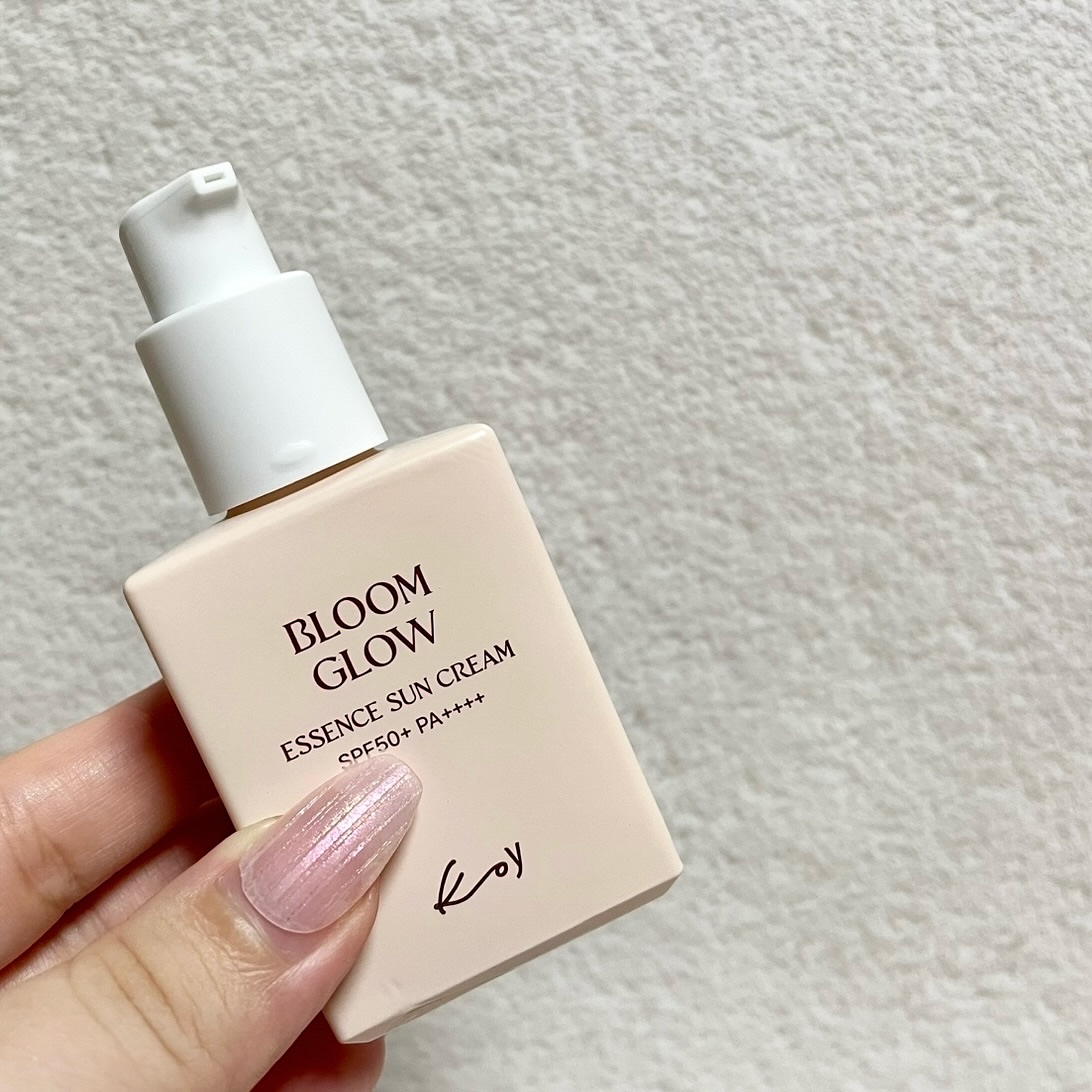 ブルームグローエッセンスサンクリーム/koy/日焼け止めローションを使ったクチコミ（2枚目）