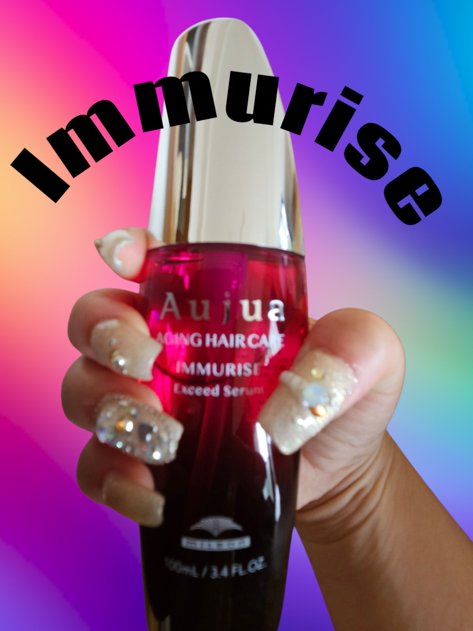 イミュライズ エクシードセラム/オージュア/ヘアオイルを使ったクチコミ（1枚目）