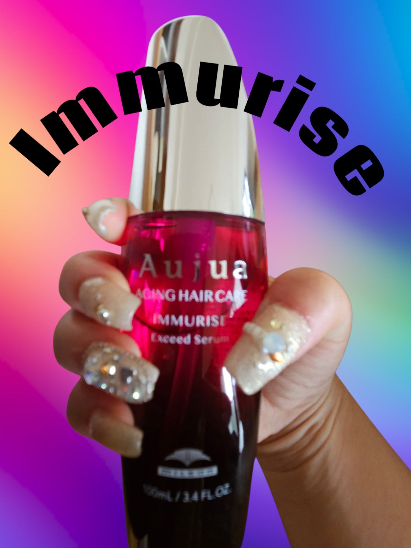 イミュライズ エクシードセラム/オージュア/ヘアオイルを使ったクチコミ(1枚目)