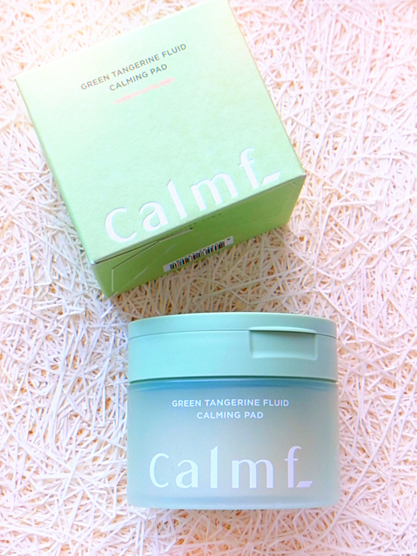 グリーンタンジェリン フルイド カーミングパッド/Calmf_/トナーパッドを使ったクチコミ（1枚目）