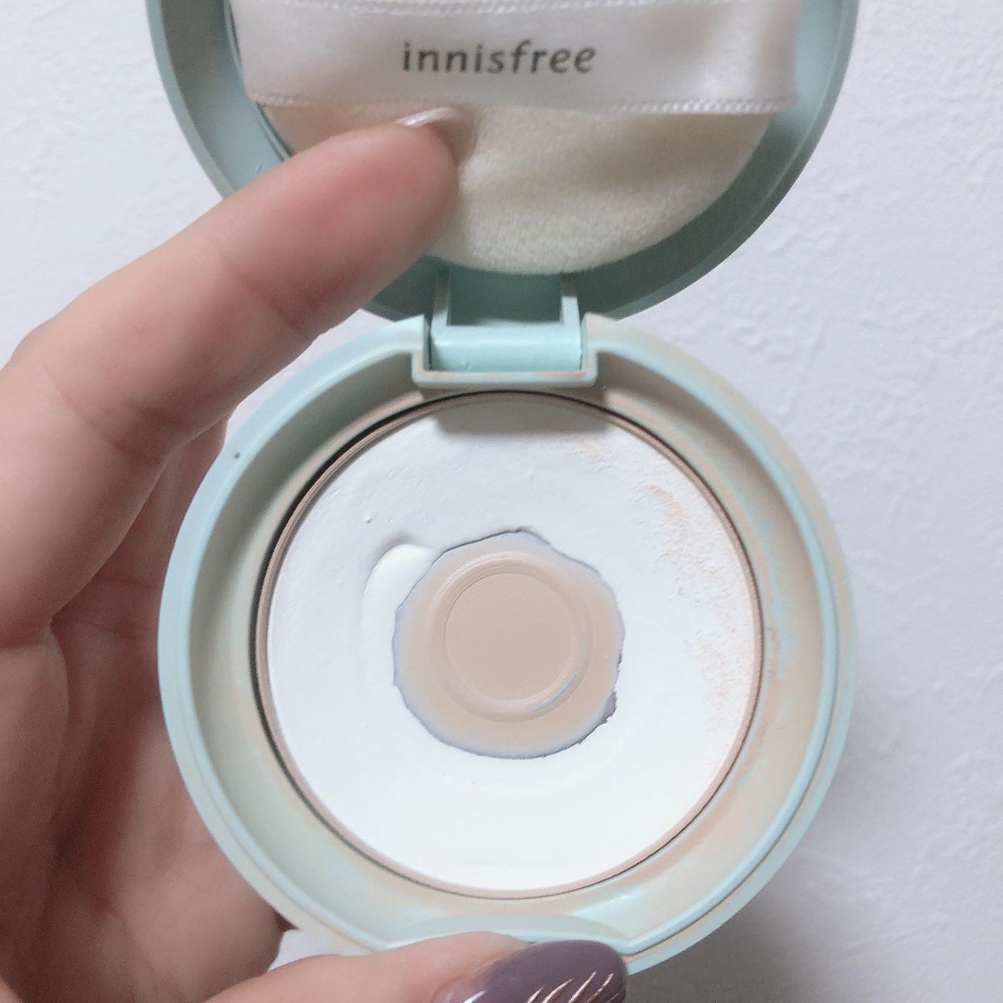 ノーセバム ミネラルパクト S/innisfree/プレストパウダーを使ったクチコミ(2枚目)