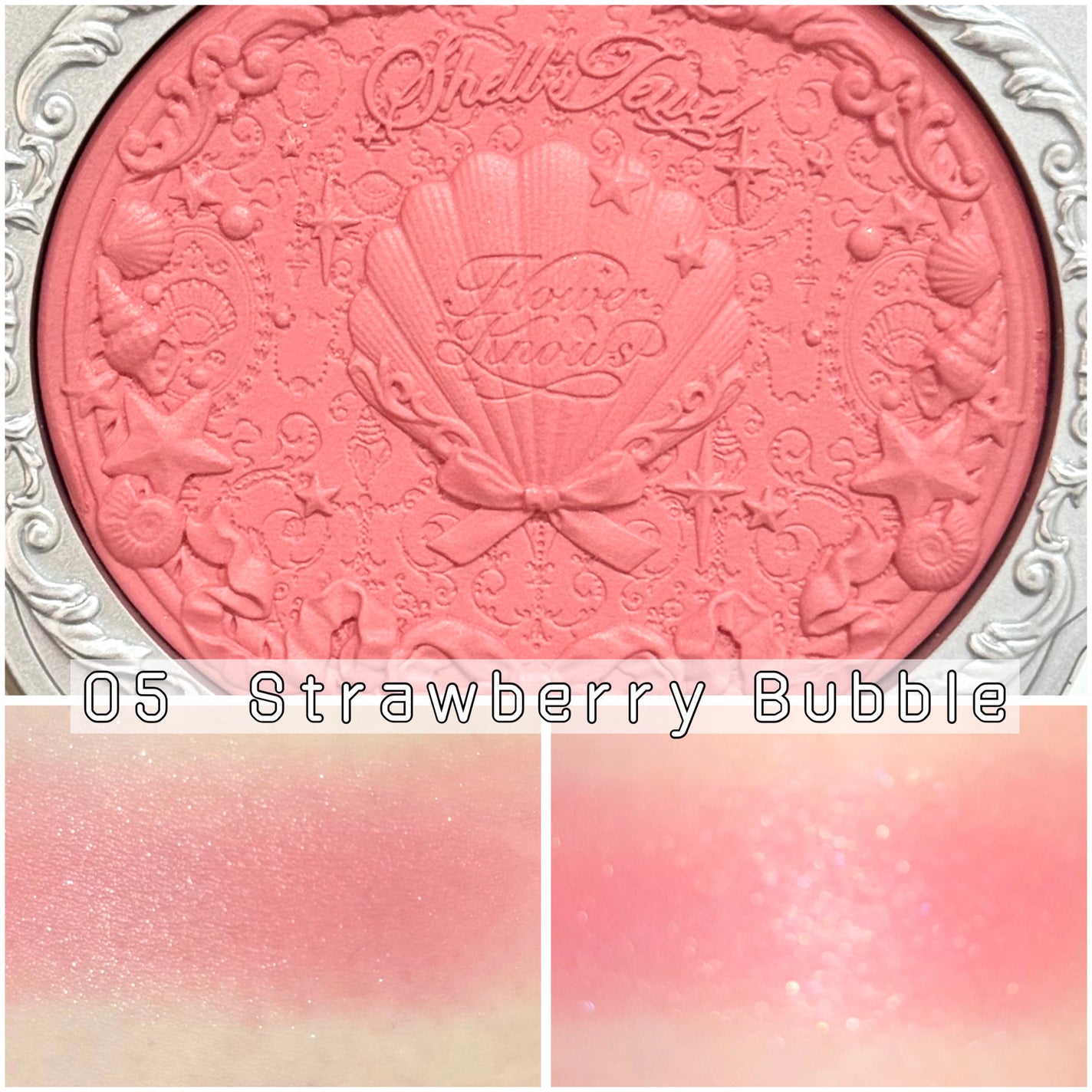 シェルズジュエルコレクション サテンチーク/FlowerKnows/パウダーチークを使ったクチコミ(7枚目)