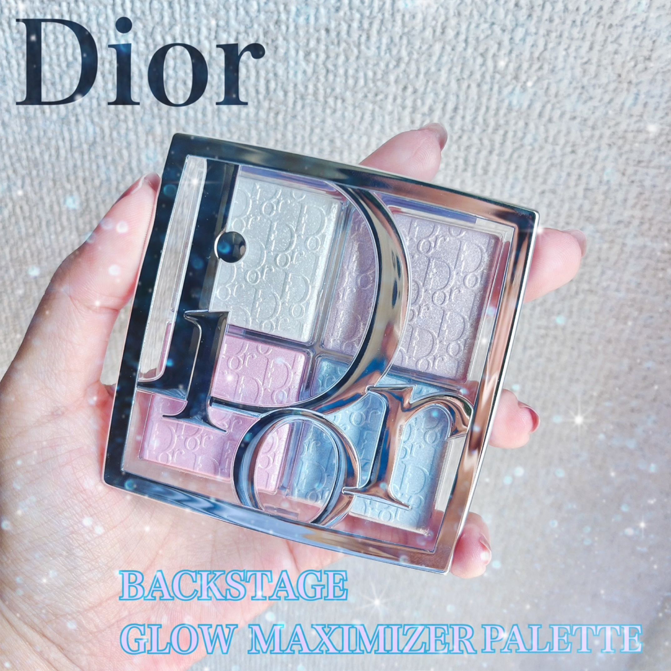 ディオール バックステージ フェイス グロウ パレット/Dior/ハイライトを使ったクチコミ（1枚目）