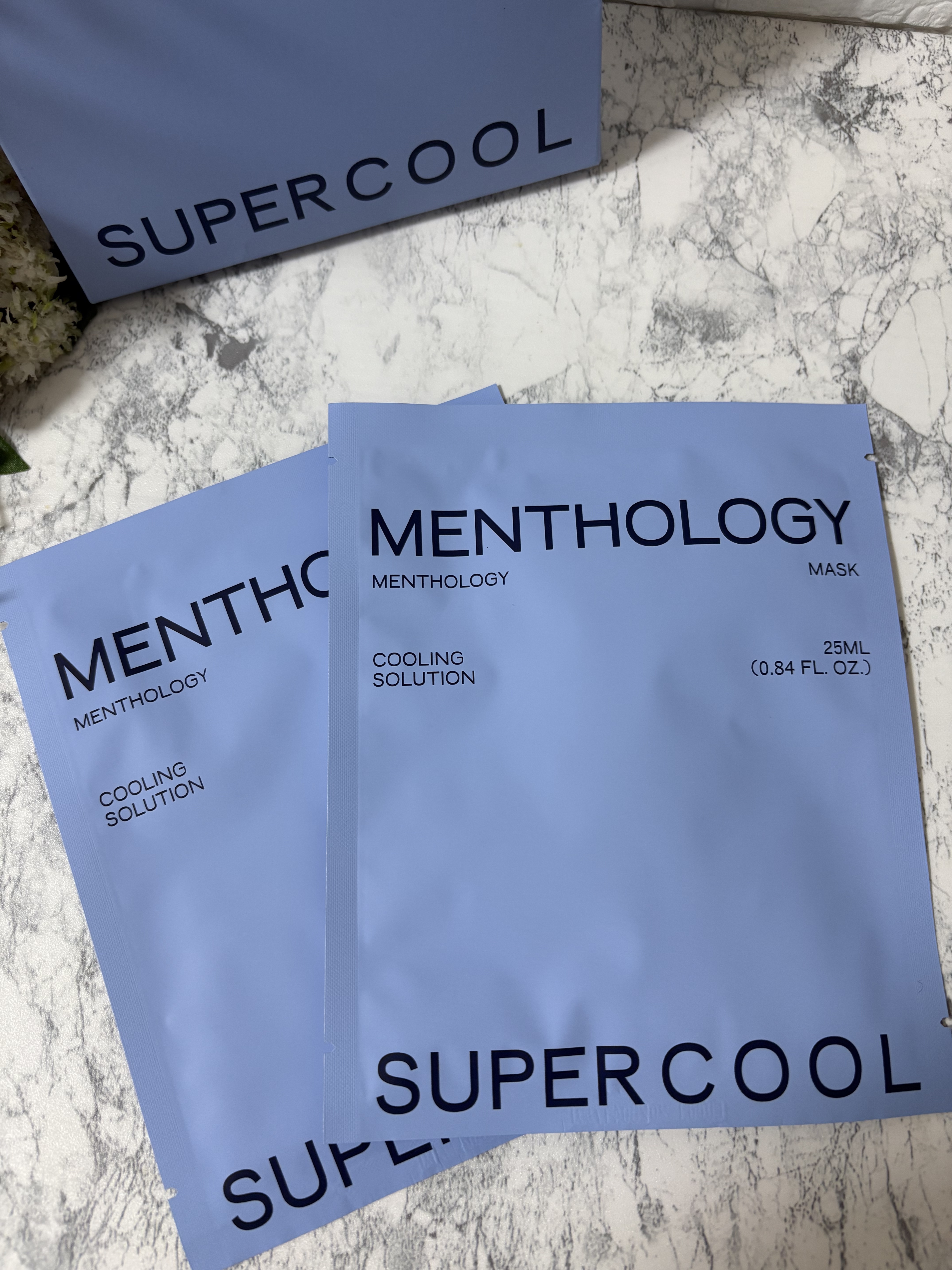 MENTHOLOGY クーリングマスクパック/menthology/シートマスク・パックを使ったクチコミ（2枚目）