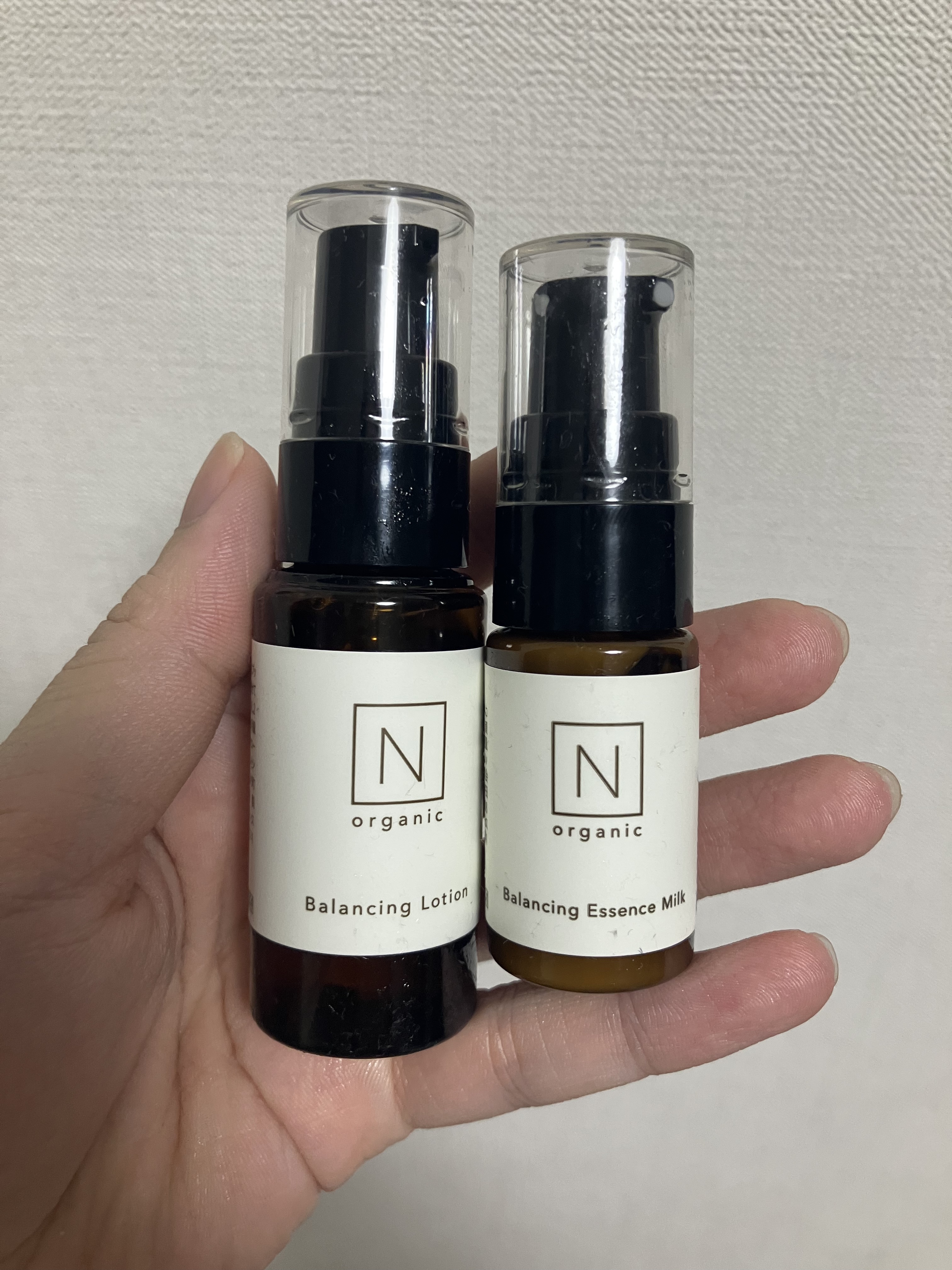 モイスチュア＆バランシング トライアルキット/Ｎ organic/トライアルキットを使ったクチコミ（1枚目）