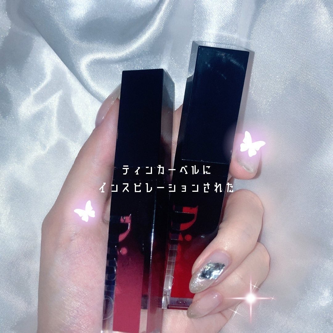 ディープキスド プランピング リップエナメル/Dinto/リップグロスを使ったクチコミ(1枚目)