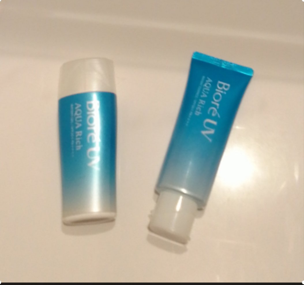 ビオレUV アクアリッチ ウォータリージェル/ビオレ/日焼け止めジェルを使ったクチコミ（1枚目）