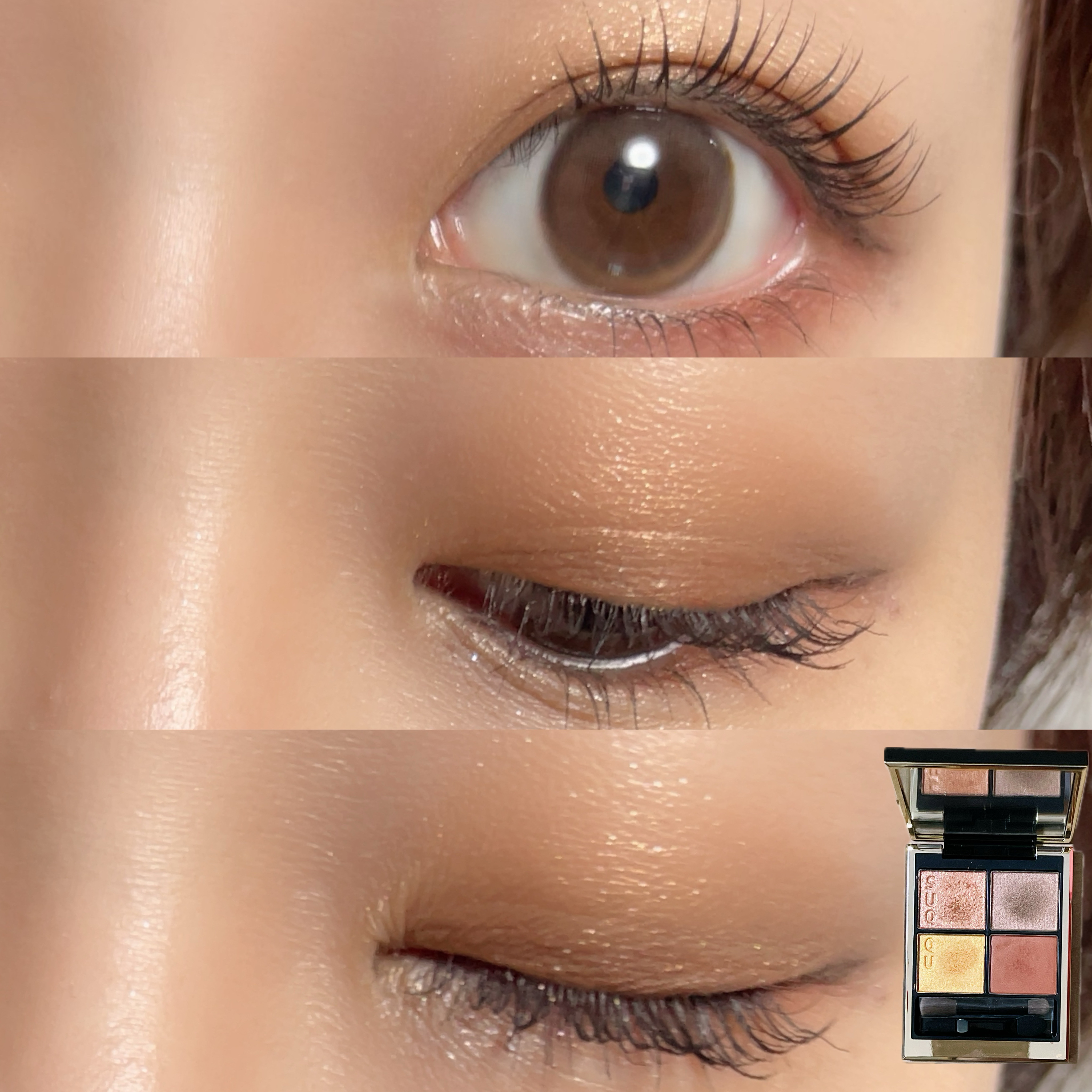 シグニチャー カラー アイズ 10 彩葉集 -IROHAATSUME/SUQQU/アイシャドウパレットを使ったクチコミ（1枚目）