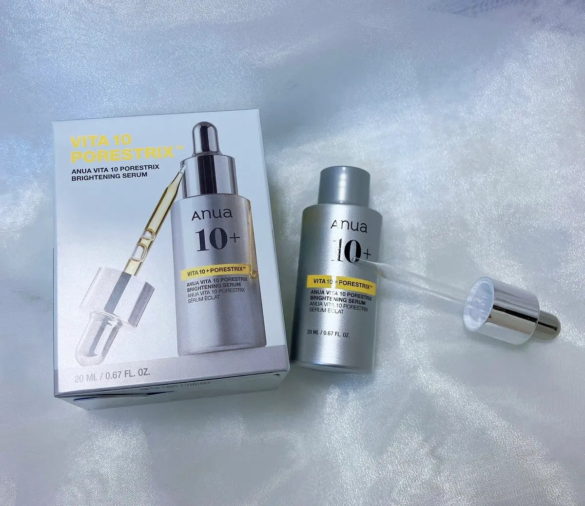 ビタミン10 ポアストリックスセラム/Anua/美容液を使ったクチコミ（1枚目）