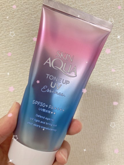スキンアクア トーンアップUVエッセンス/スキンアクア/日焼け止めクリームを使ったクチコミ(1枚目)