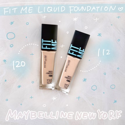 フィットミー リキッドファンデーション R/MAYBELLINE NEW YORK/リキッドファンデーションを使ったクチコミ(1枚目)