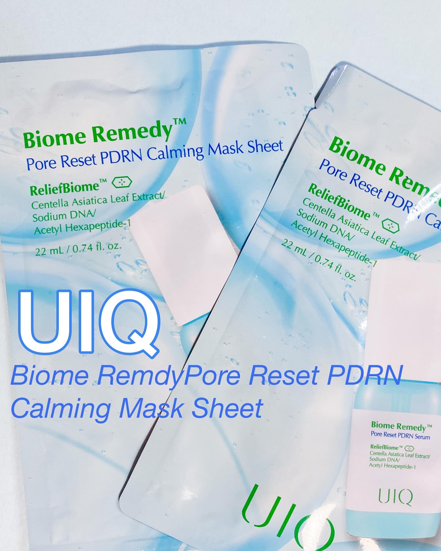 バイオームレメディポアリセットPDRN カーミングマスク/UIQ/シートマスク・パックを使ったクチコミ（1枚目）