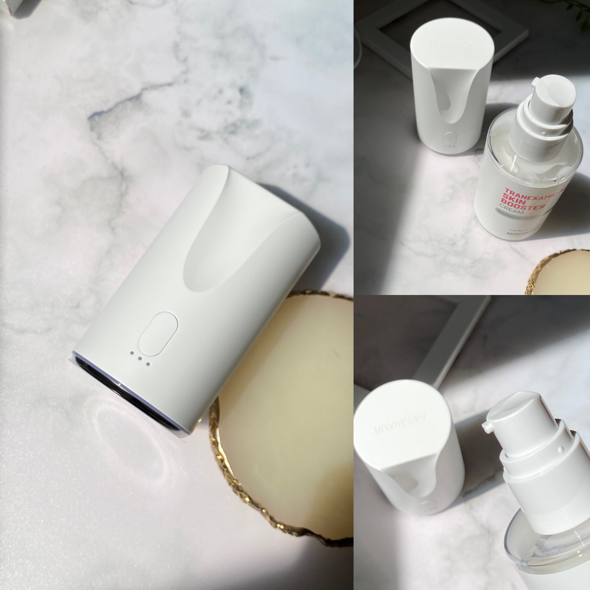 トラネキサム酸スキンブースタークリーム/MEDITHERAPY/フェイスクリームを使ったクチコミ（3枚目）