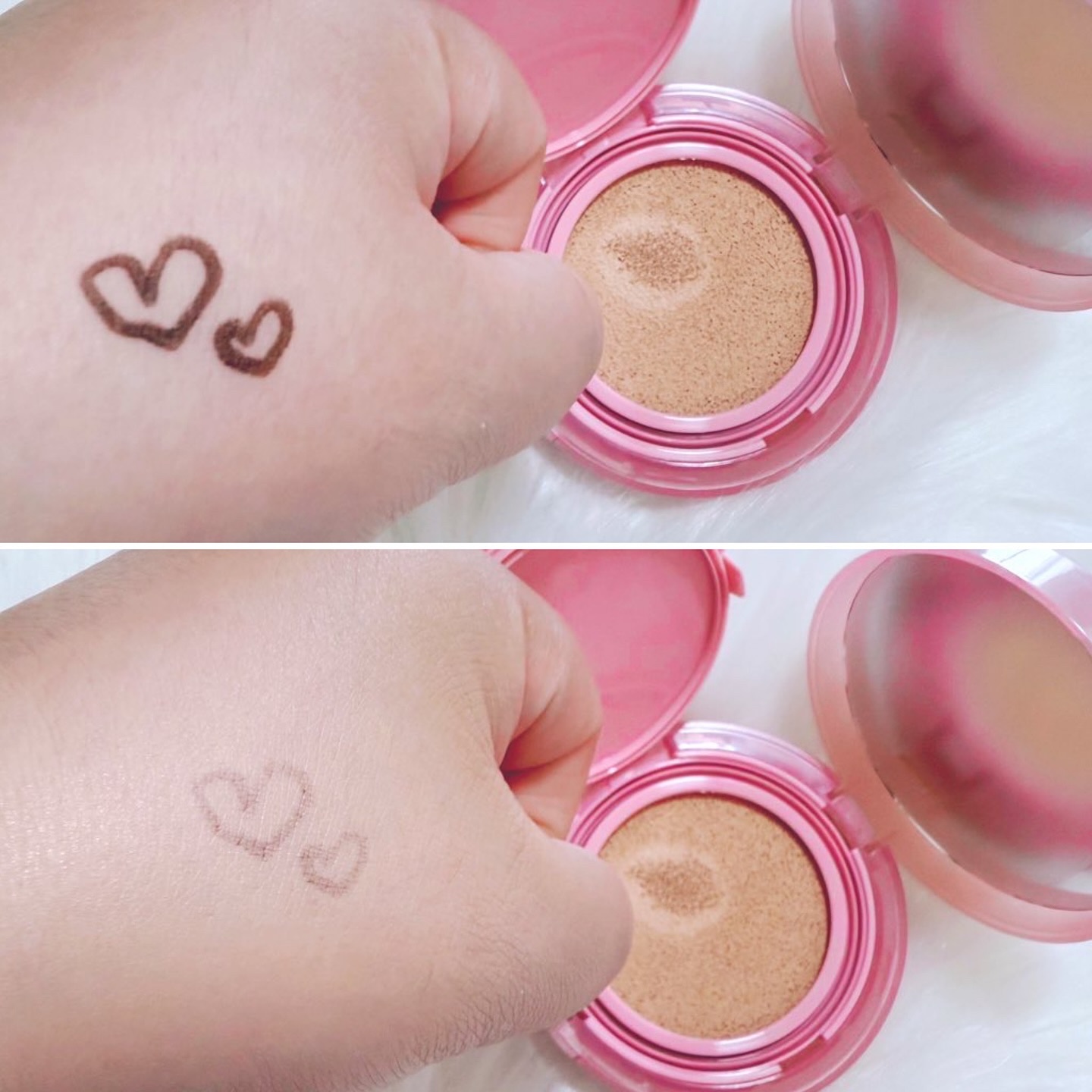 コンシャス フィット クッション ファンデーション/moonshot/クッションファンデーションを使ったクチコミ（3枚目）