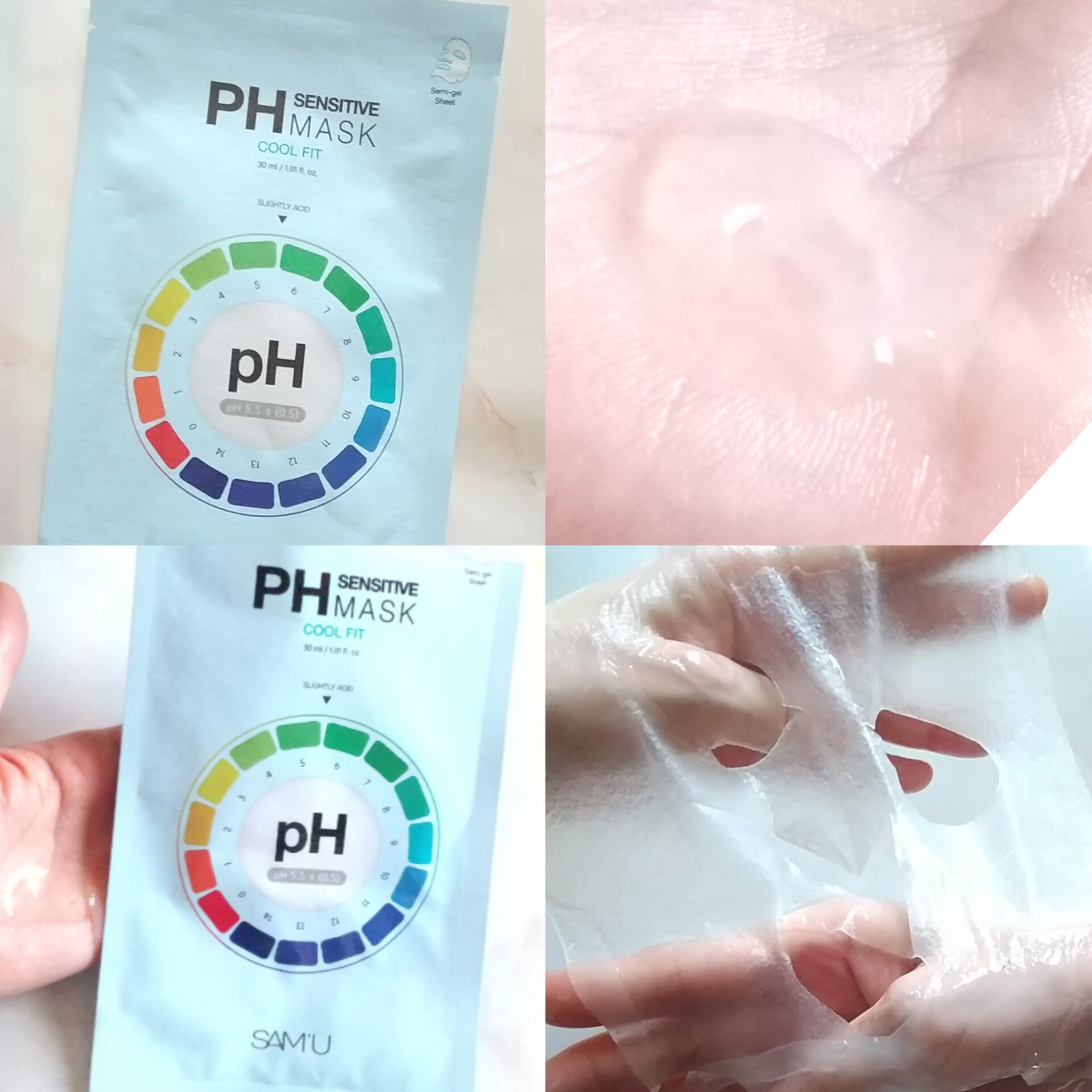 PHセンシティブマスク クールフィット 1枚入/SAM'U/シートマスク・パックを使ったクチコミ（3枚目）