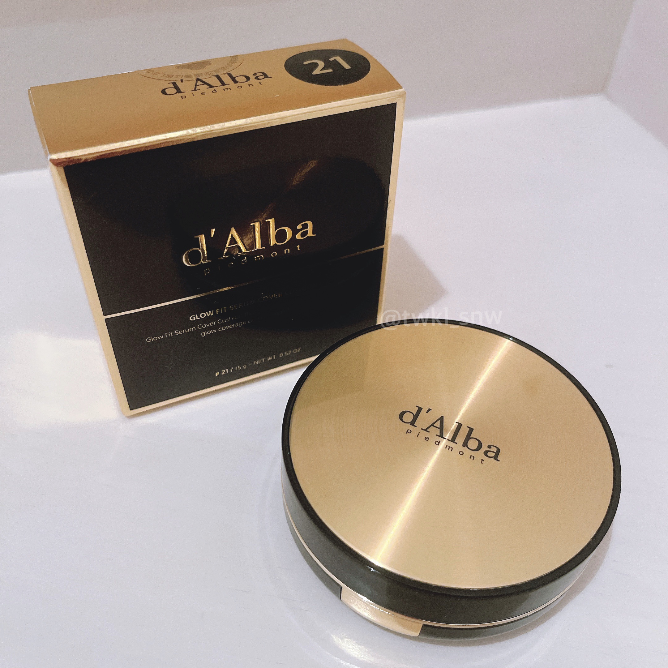 グロウフィットセラムカバークッション/ダルバ/クッションファンデーションを使ったクチコミ（2枚目）