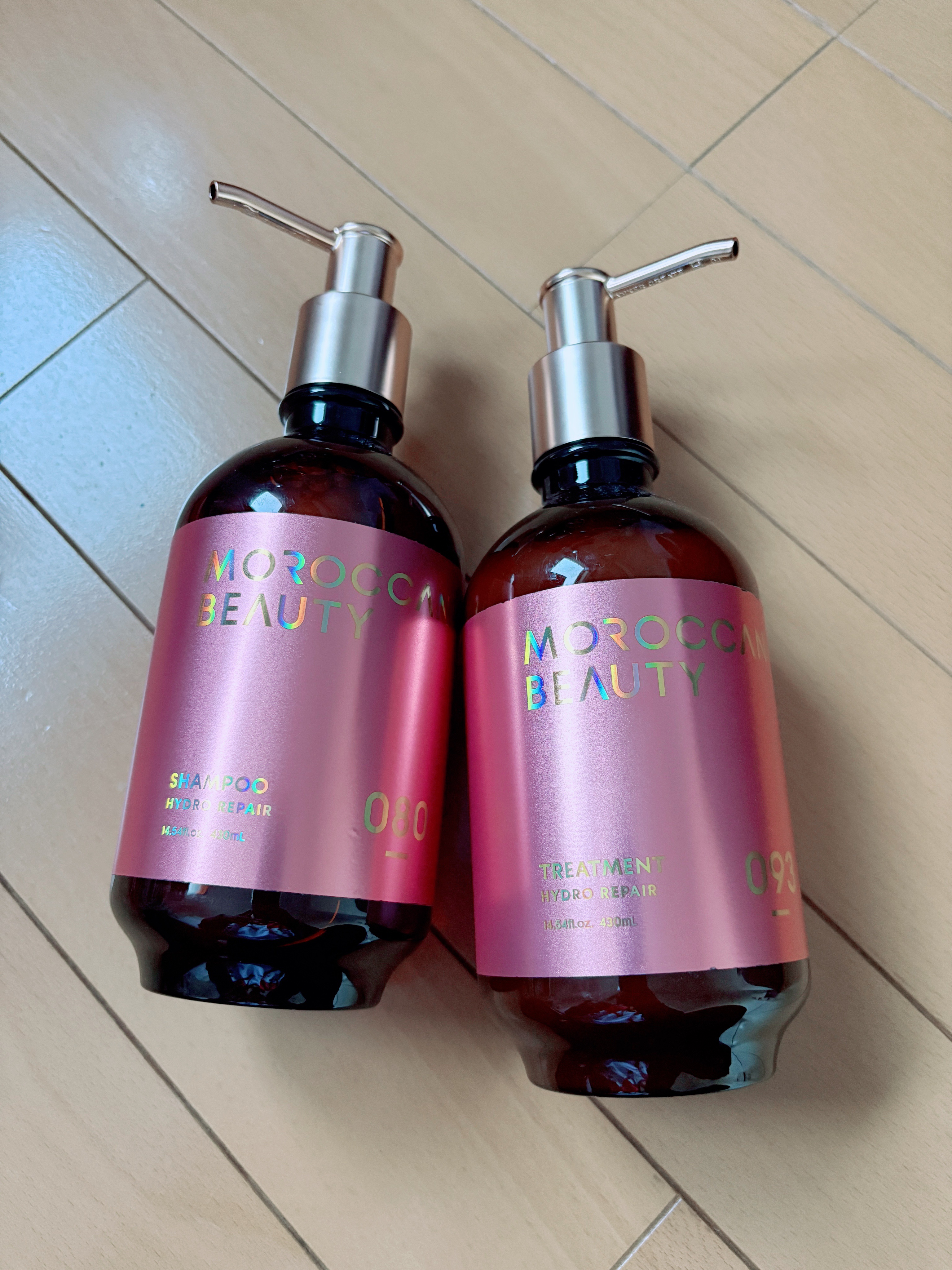 ハイドロリペア シャンプー／ヘアトリートメント/モロッカンビューティ/市販シャンプーを使ったクチコミ（1枚目）