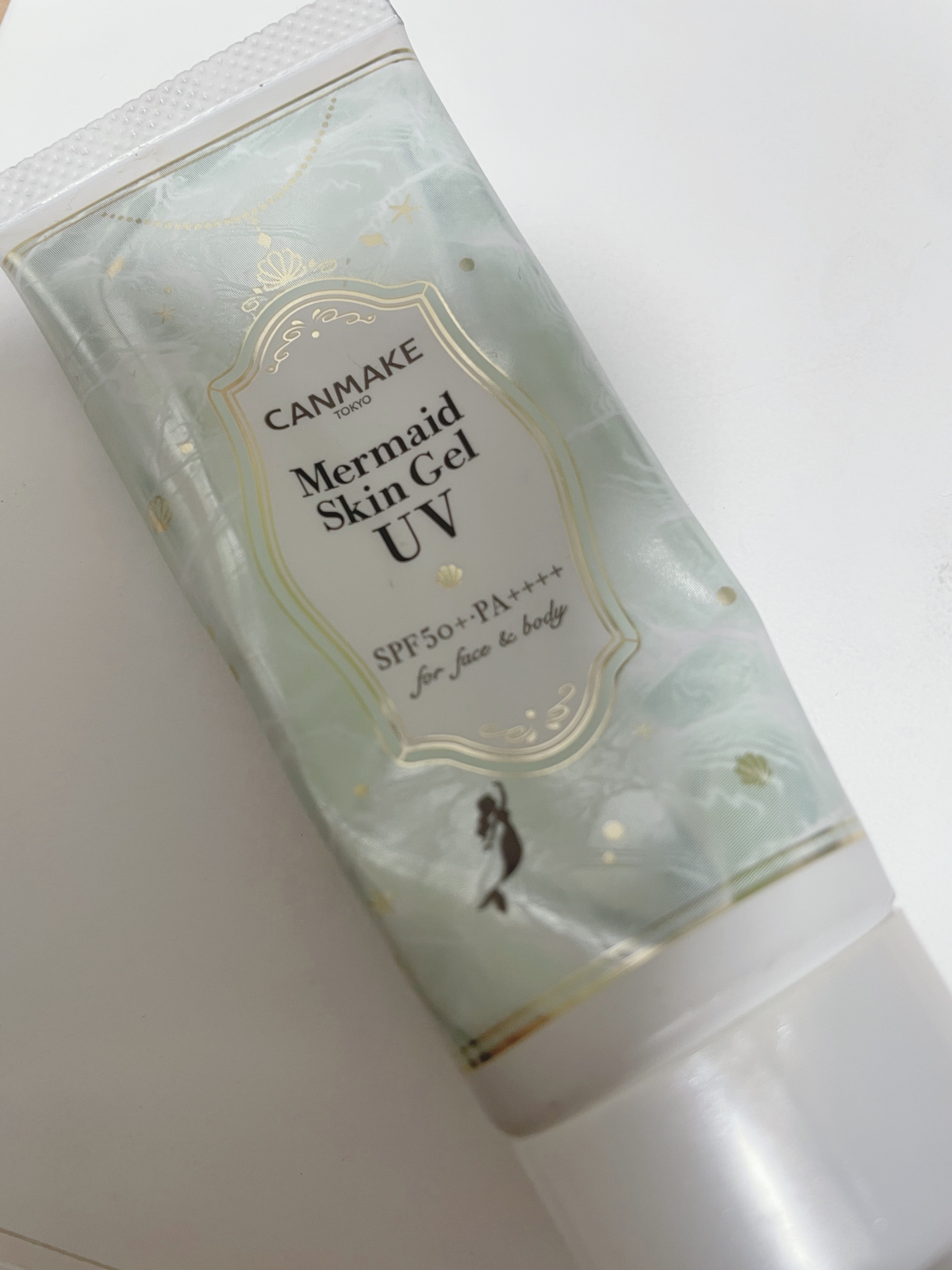 マーメイドスキンジェルUV/キャンメイク/日焼け止めジェルを使ったクチコミ（1枚目）